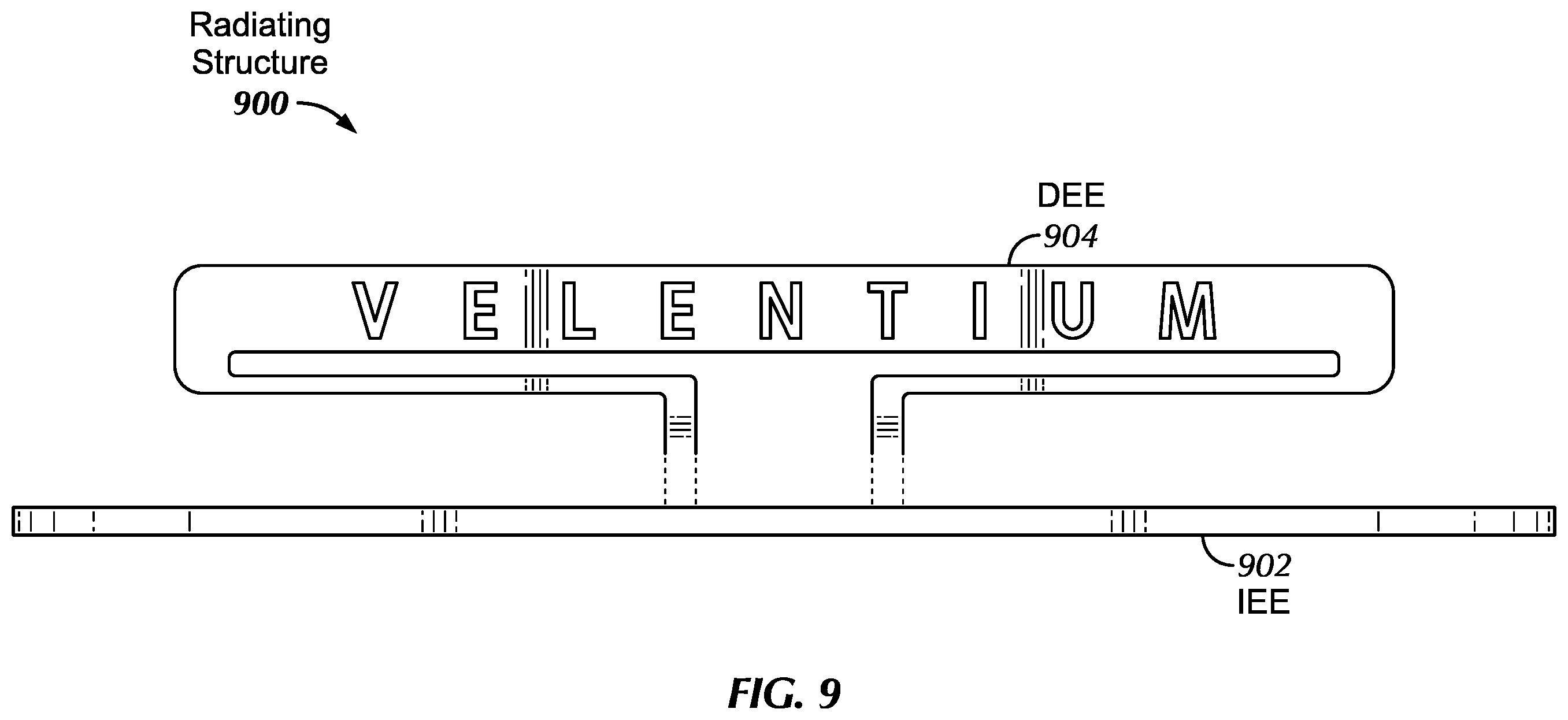 Patent US12586892 Figure 10 – Implant antenna device and system
