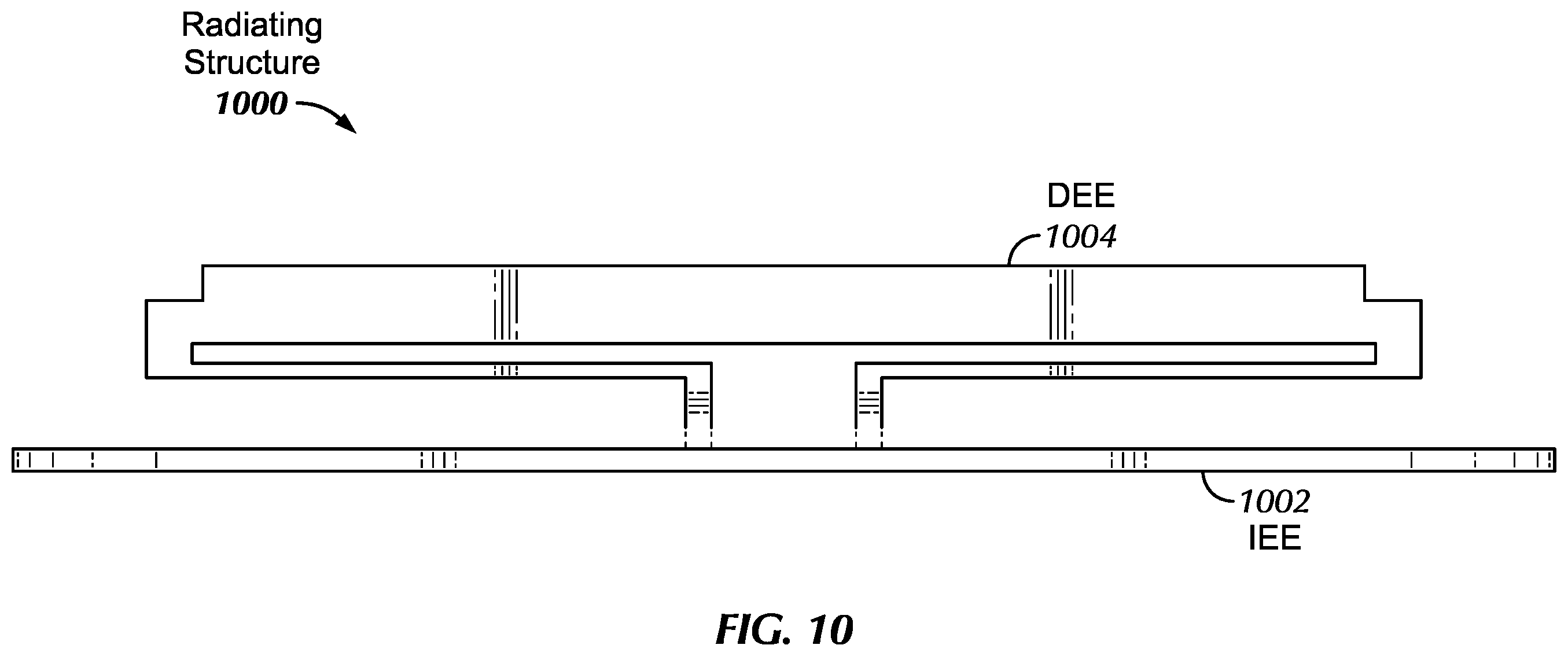 Patent US12586892 Figure 11 – Implant antenna device and system