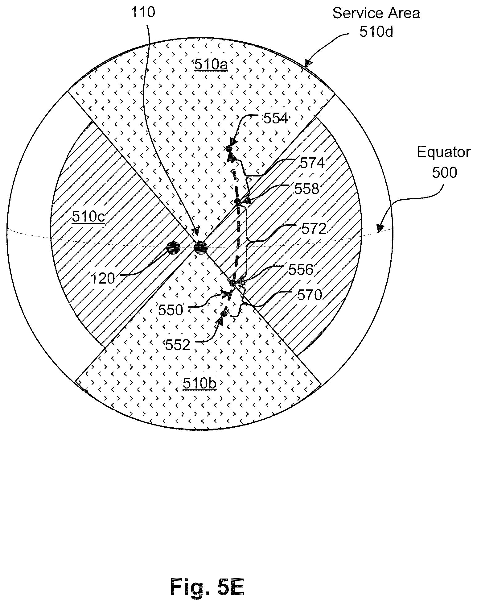 Patent US12586893 Figure 10 – Methods and systems for mitigating interference with a nearby satellite