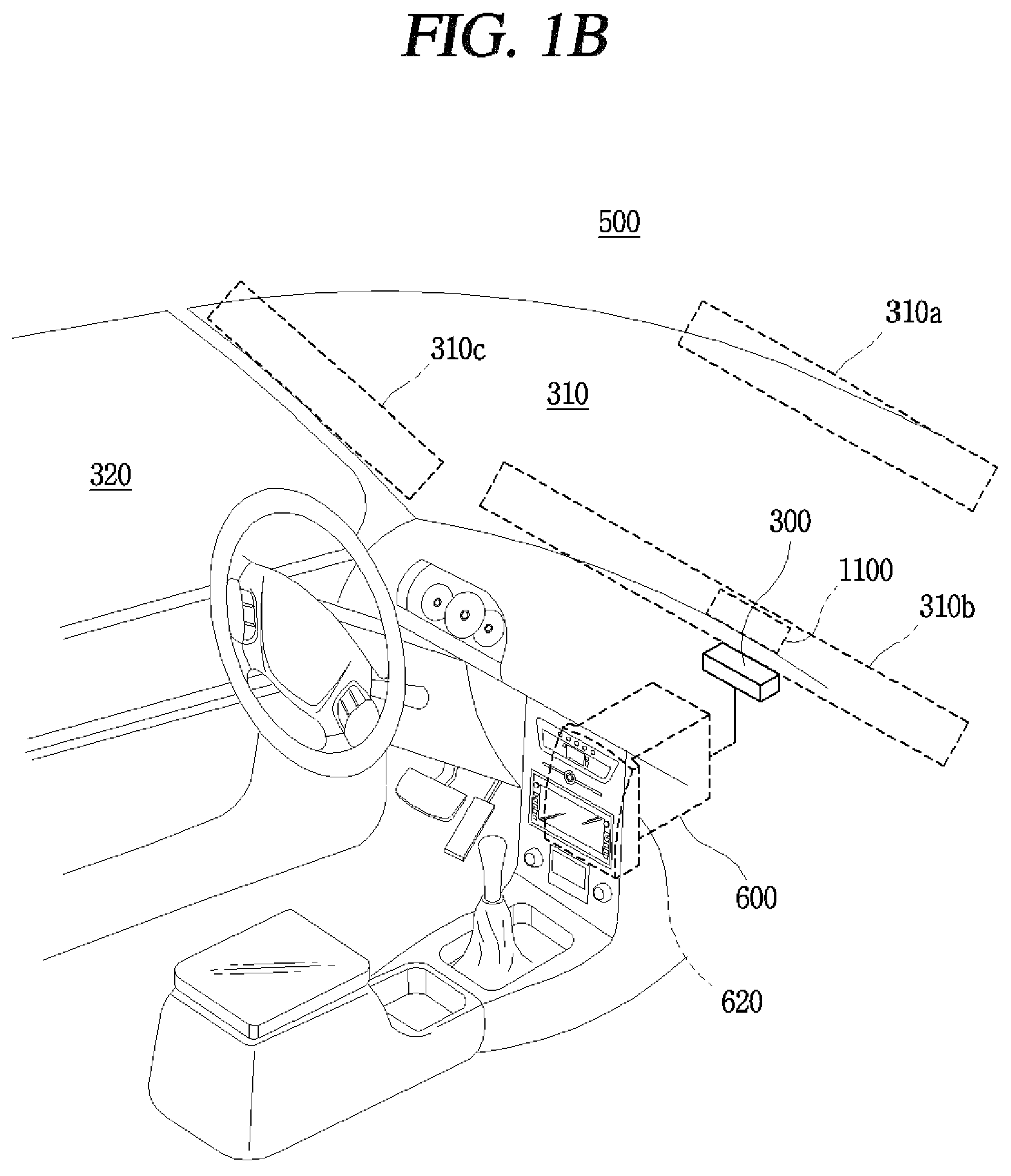 Patent US12586901 Figure 2 – Wideband antenna arranged on vehicle