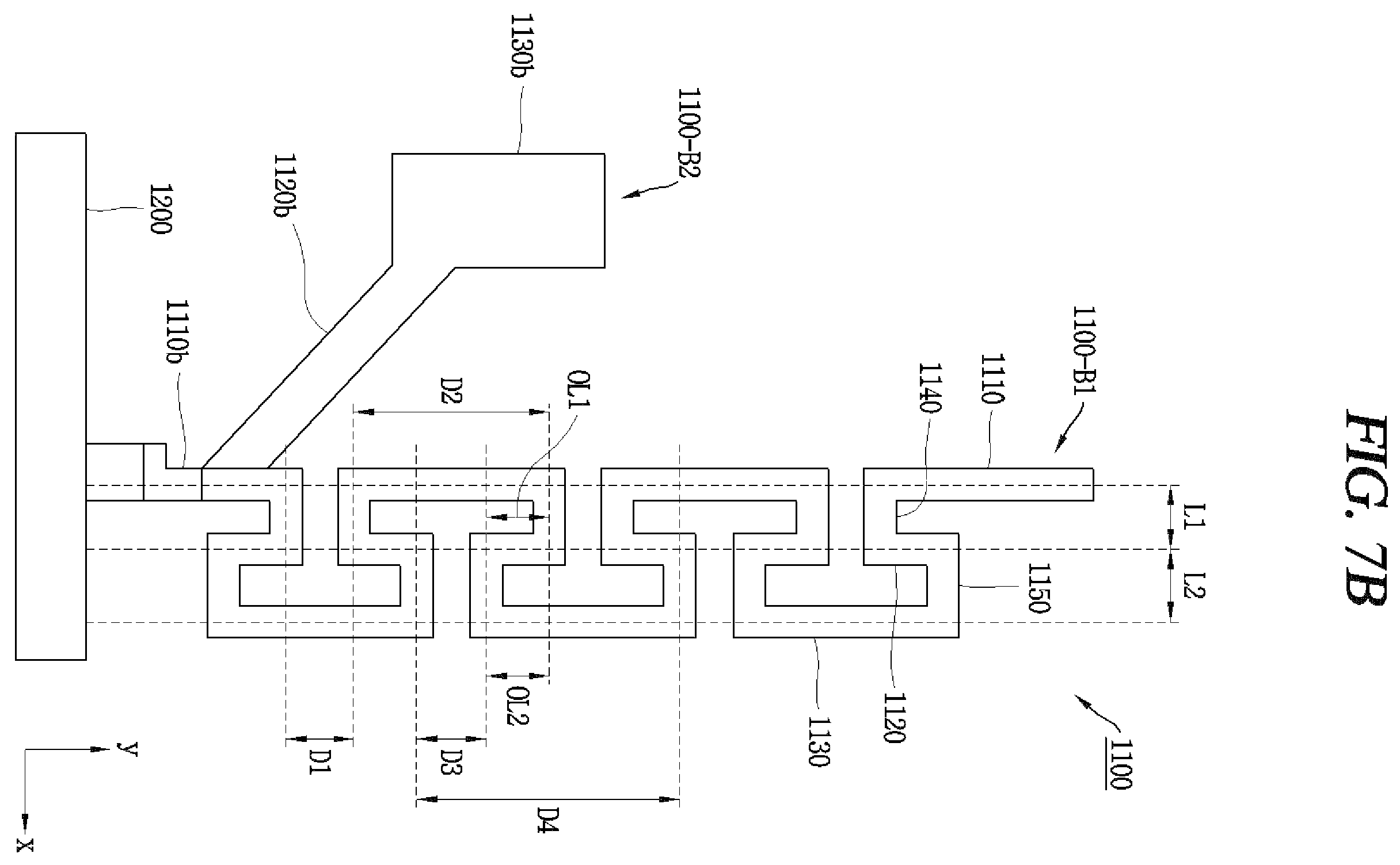 Patent US12586901 Figure 12 – Wideband antenna arranged on vehicle