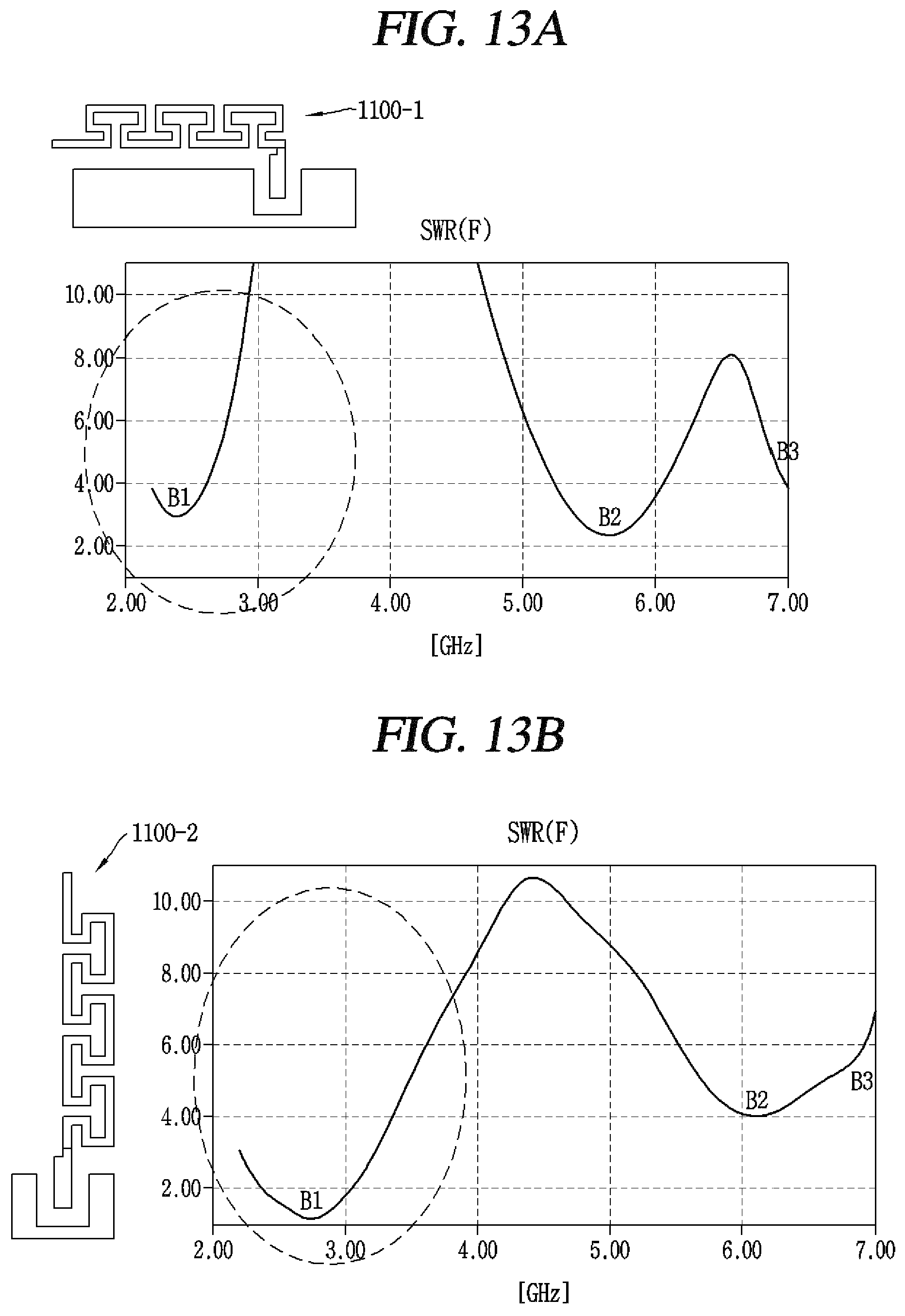 Patent US12586901 Figure 19 – Wideband antenna arranged on vehicle