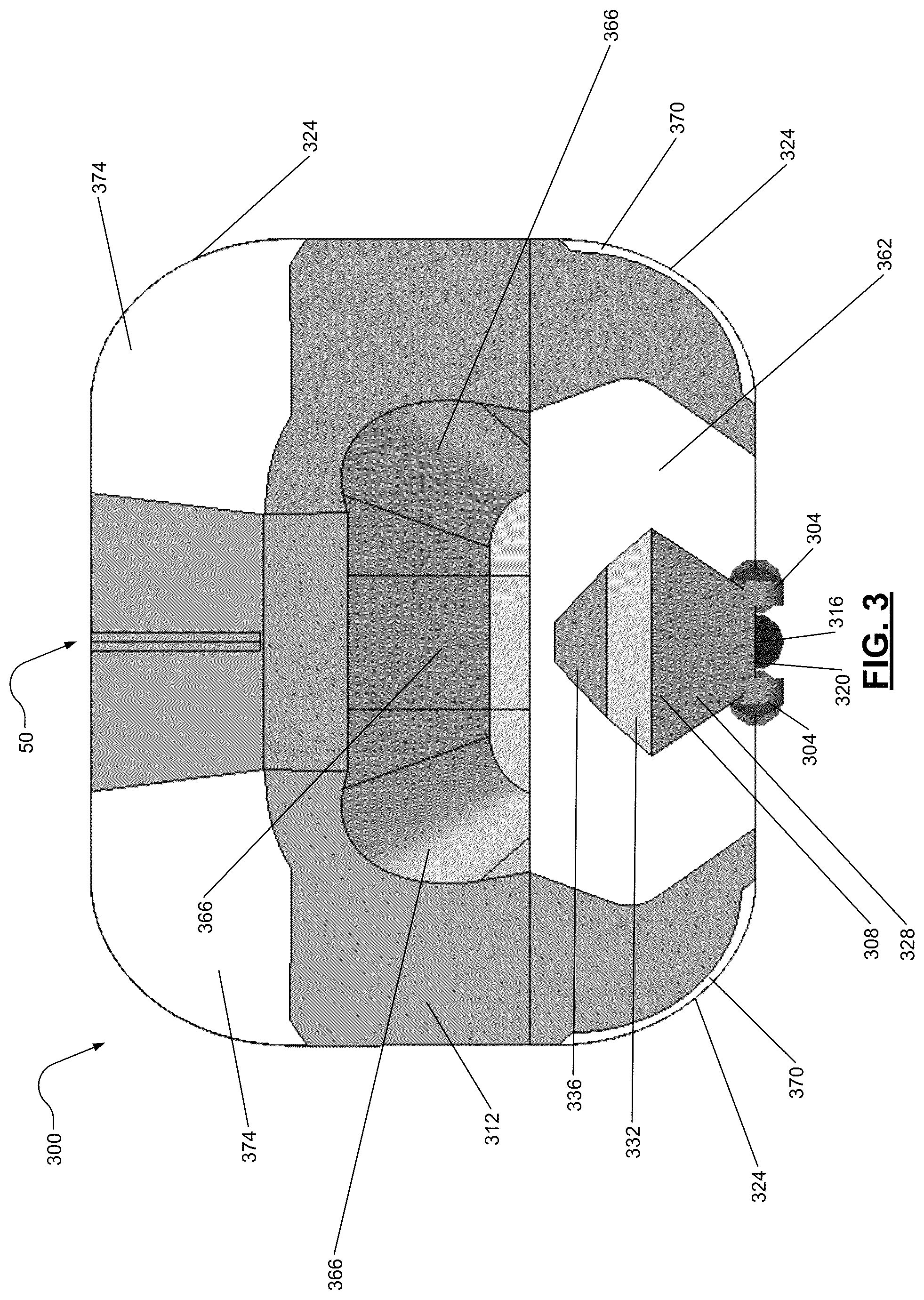 Patent US12586902 Figure 3 – Ultra wideband antenna including multiple individual antennas and multiplexing after antenna feed