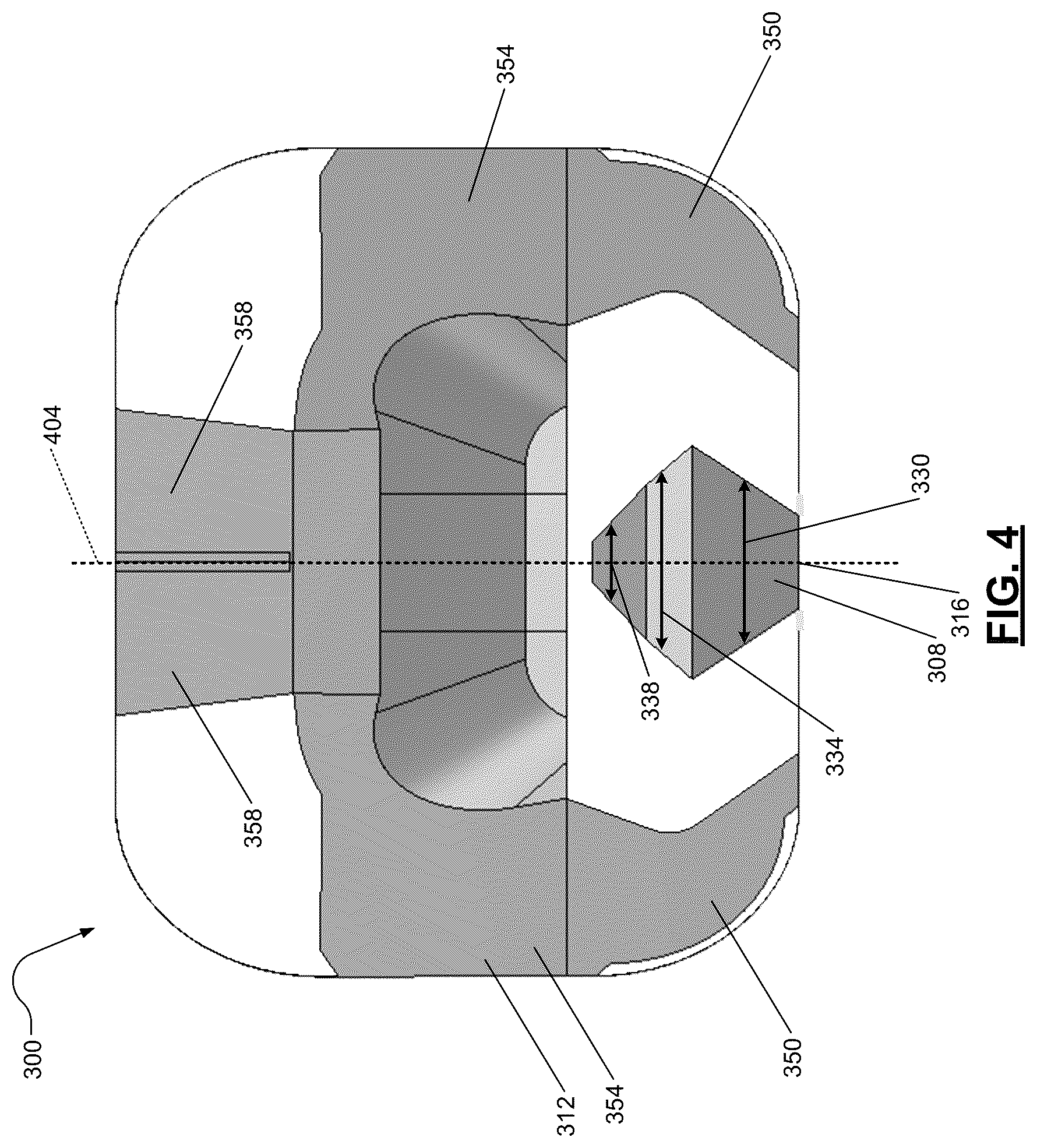 Patent US12586902 Figure 4 – Ultra wideband antenna including multiple individual antennas and multiplexing after antenna feed
