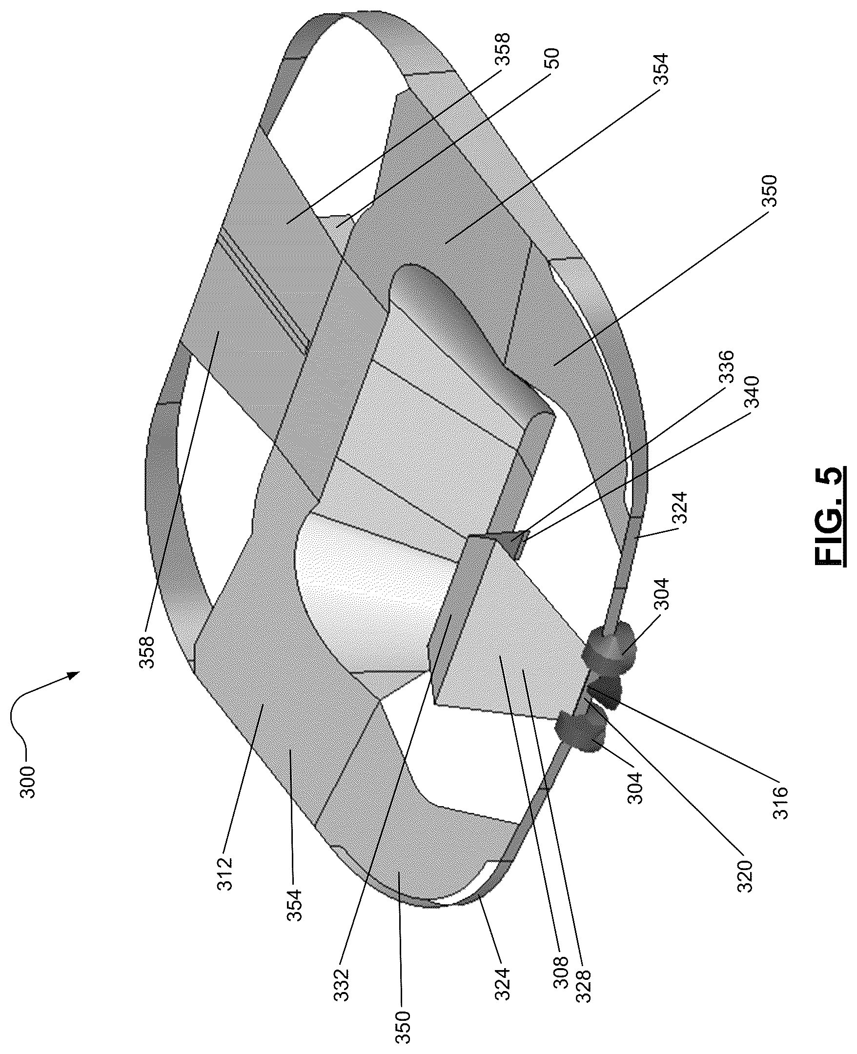 Patent US12586902 Figure 5 – Ultra wideband antenna including multiple individual antennas and multiplexing after antenna feed