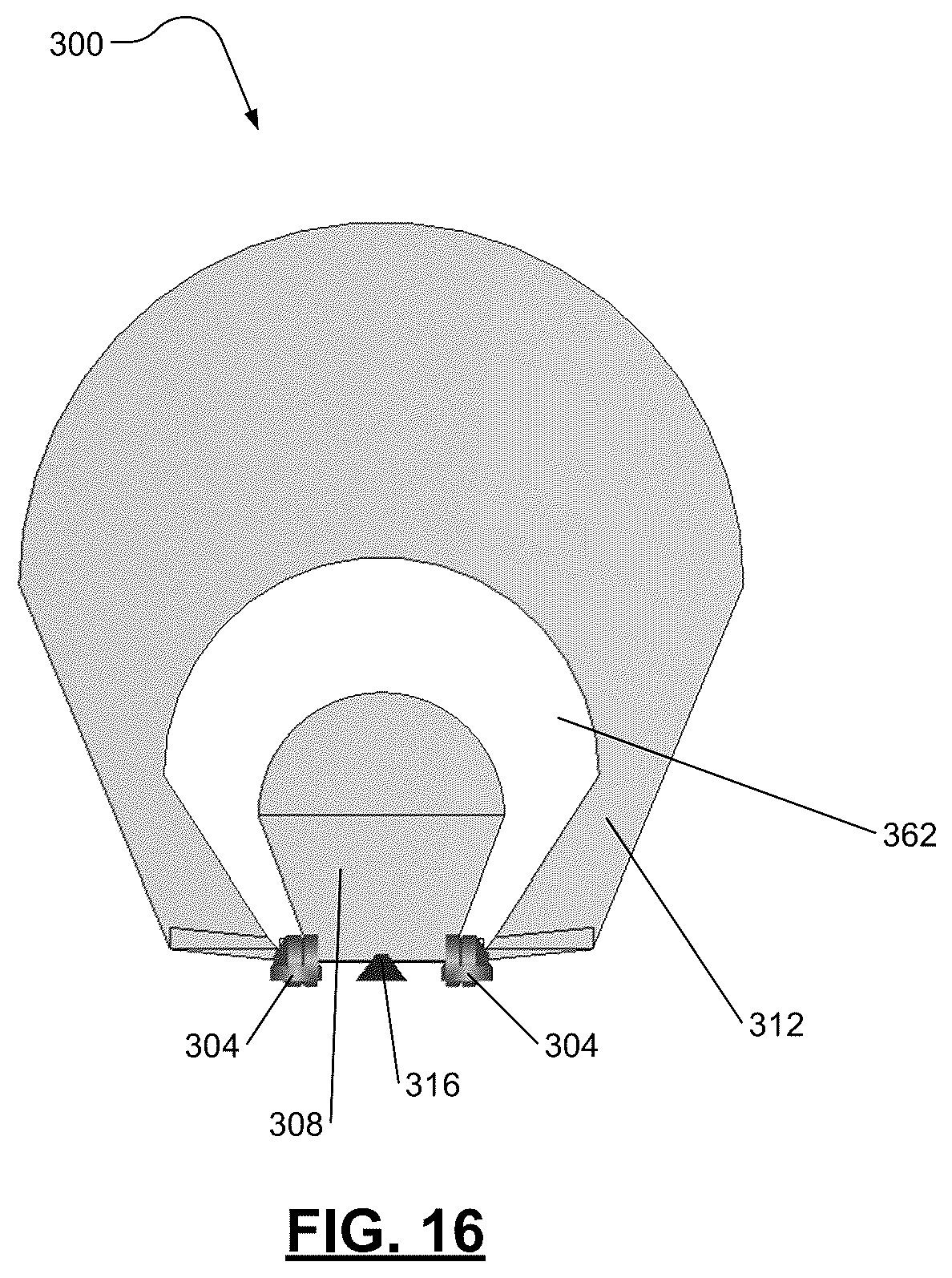 Patent US12586902 Figure 16 – Ultra wideband antenna including multiple individual antennas and multiplexing after antenna feed