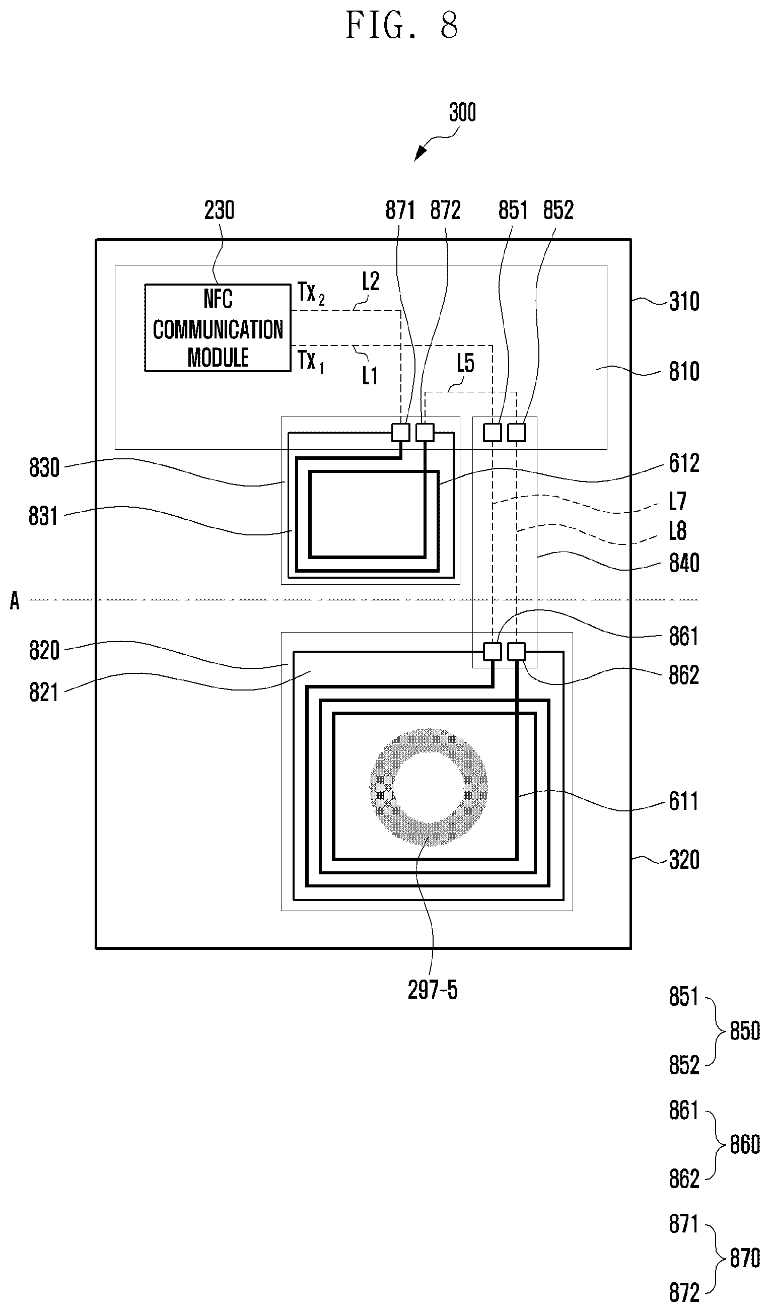 Patent US12586903 Figure 11 – Electronic device for extending operation range of antenna