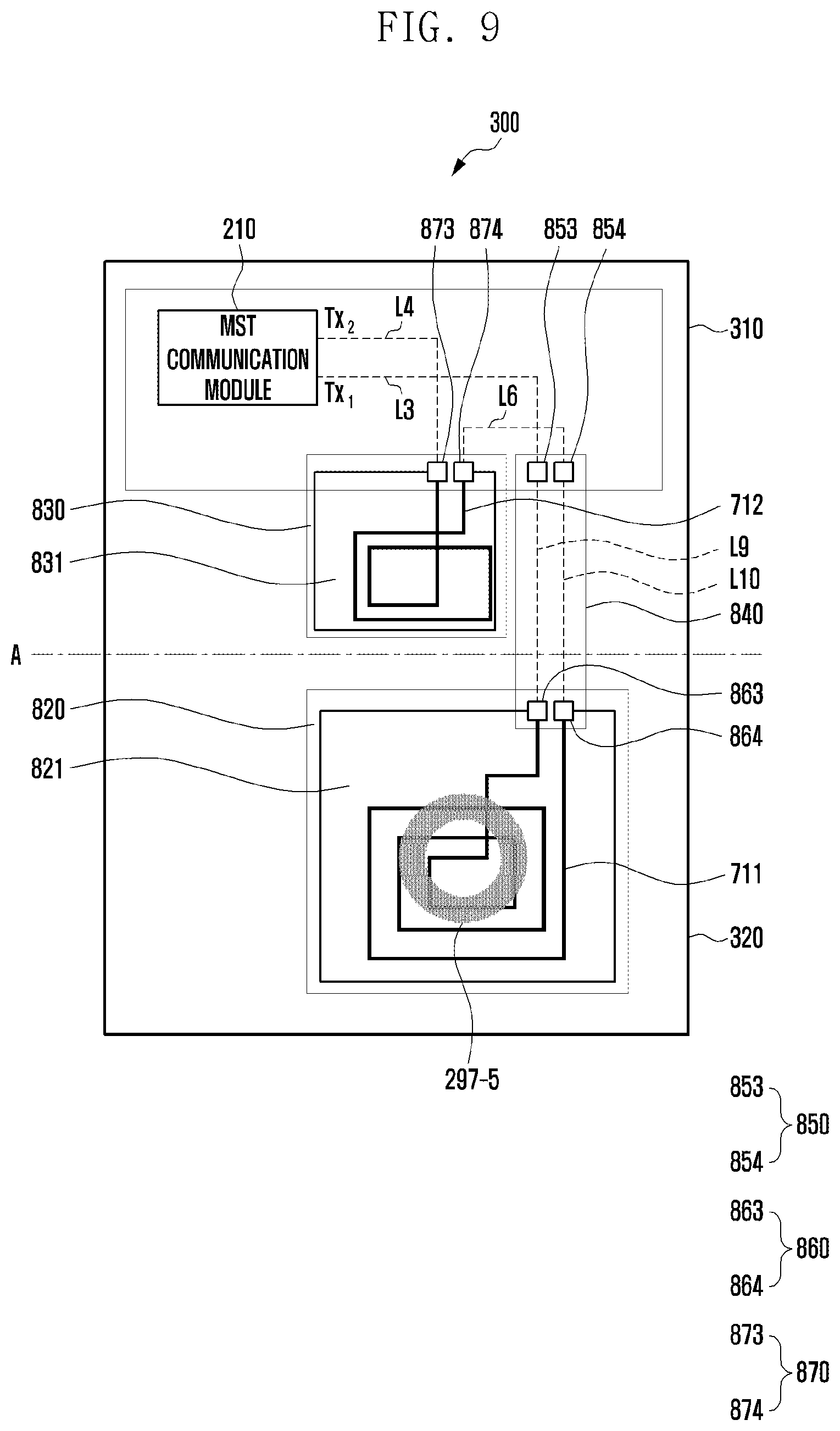 Patent US12586903 Figure 12 – Electronic device for extending operation range of antenna