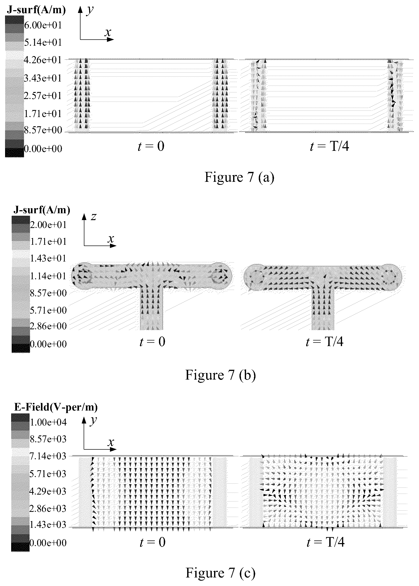 Patent US12586904 Figure 4 – Single-layer broadband vertically polarized endfire magnetoelectric dipole loop antenna and array