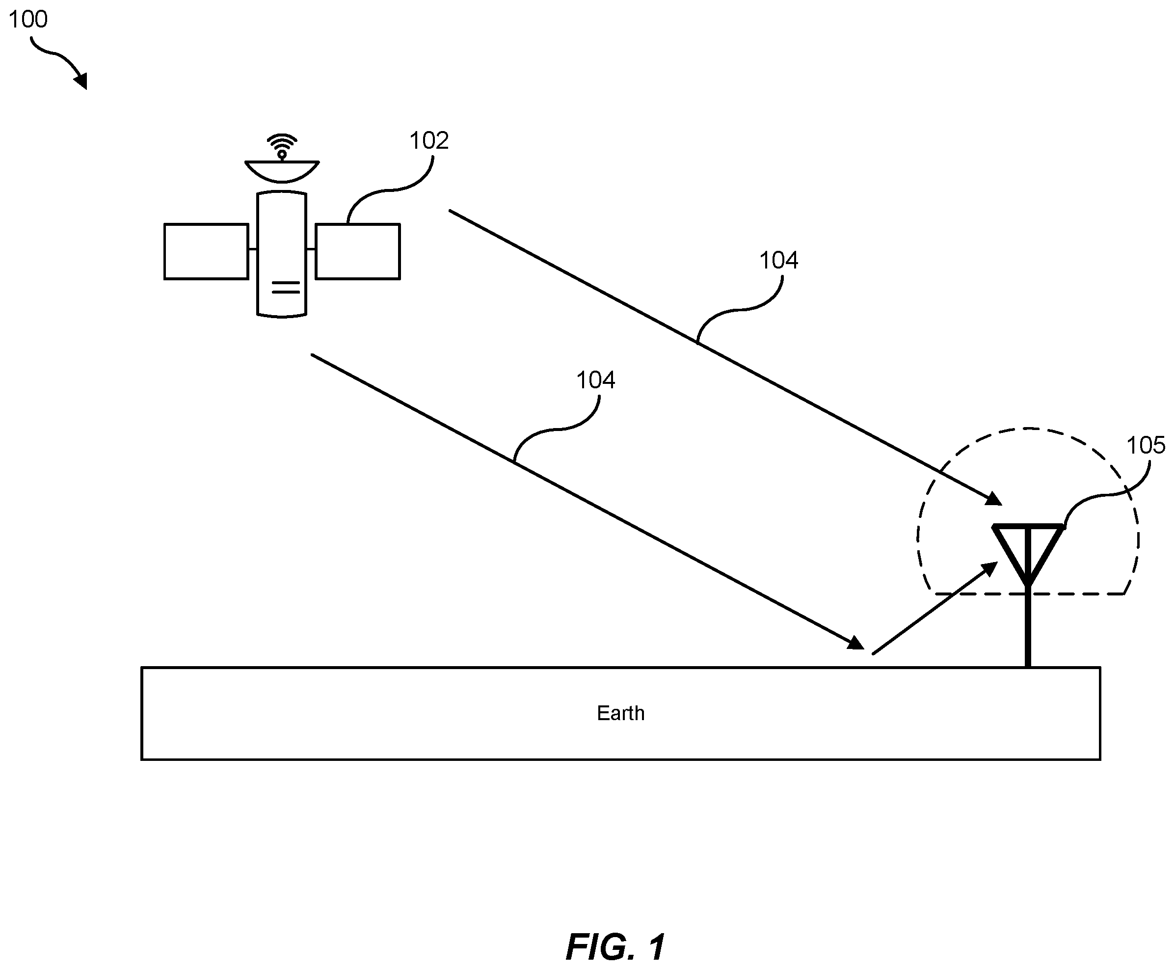 Patent US12586908 Figure 1 – Transparent uniplanar antenna