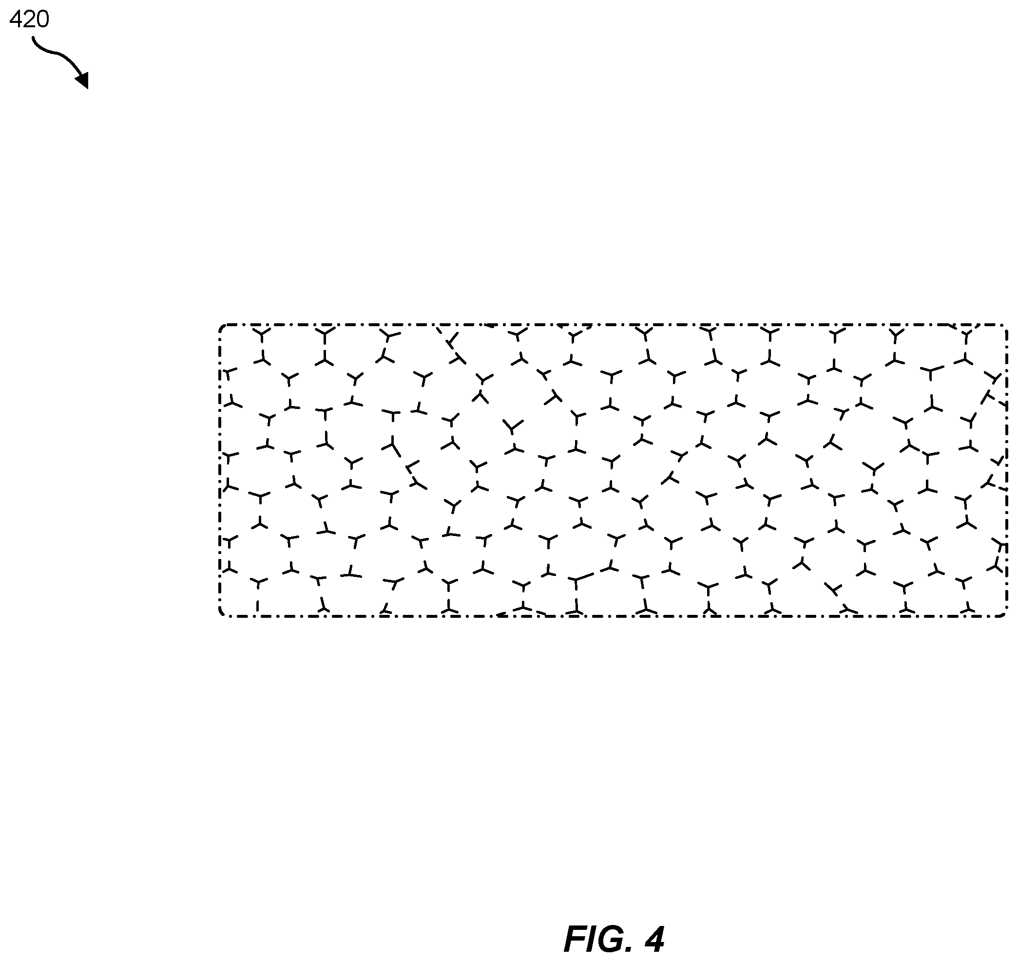 Patent US12586908 Figure 4 – Transparent uniplanar antenna