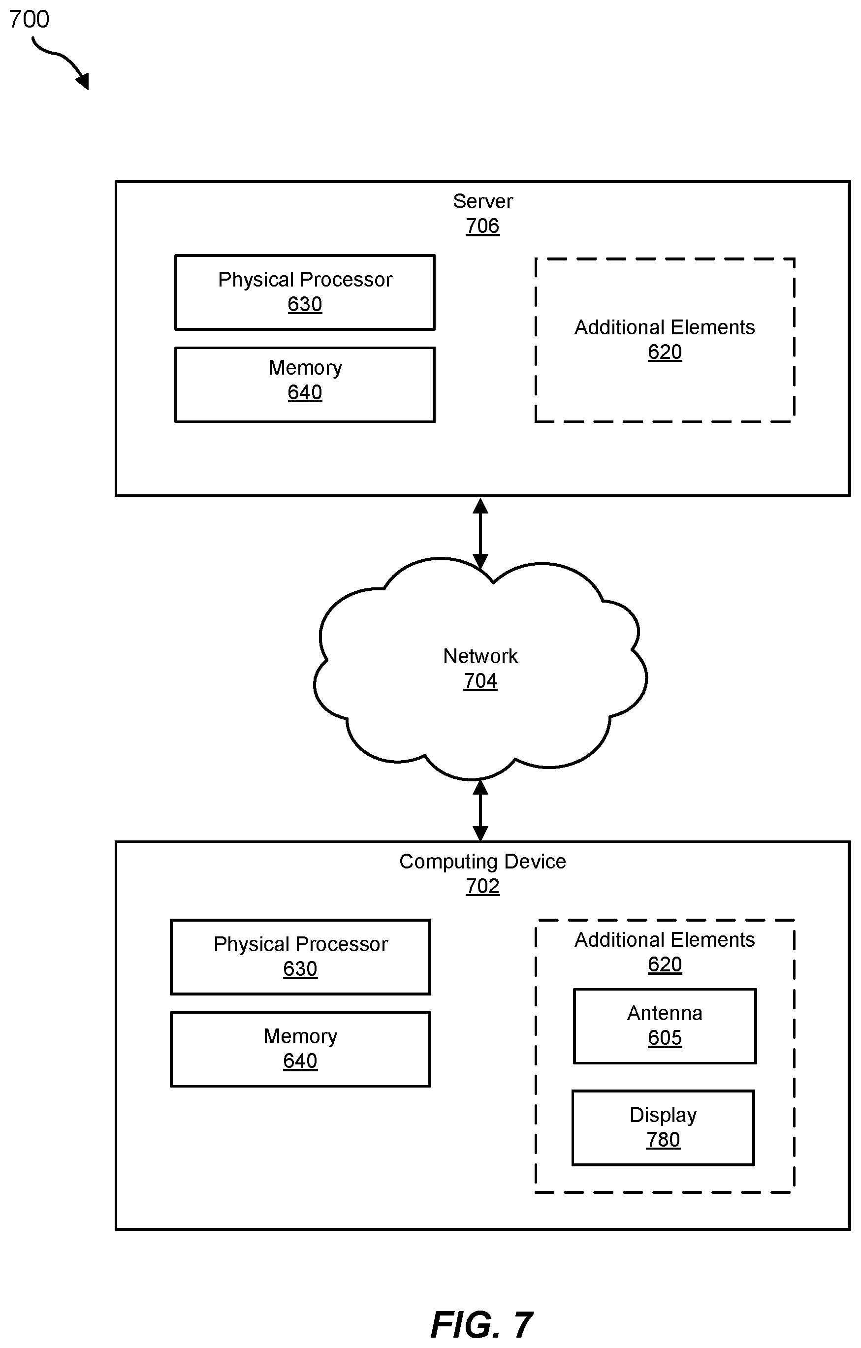 Patent US12586908 Figure 7 – Transparent uniplanar antenna