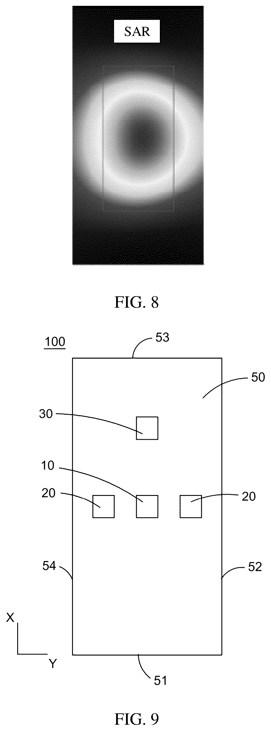 Patent US12586909 Figure 5 – Microstrip antenna and electronic device