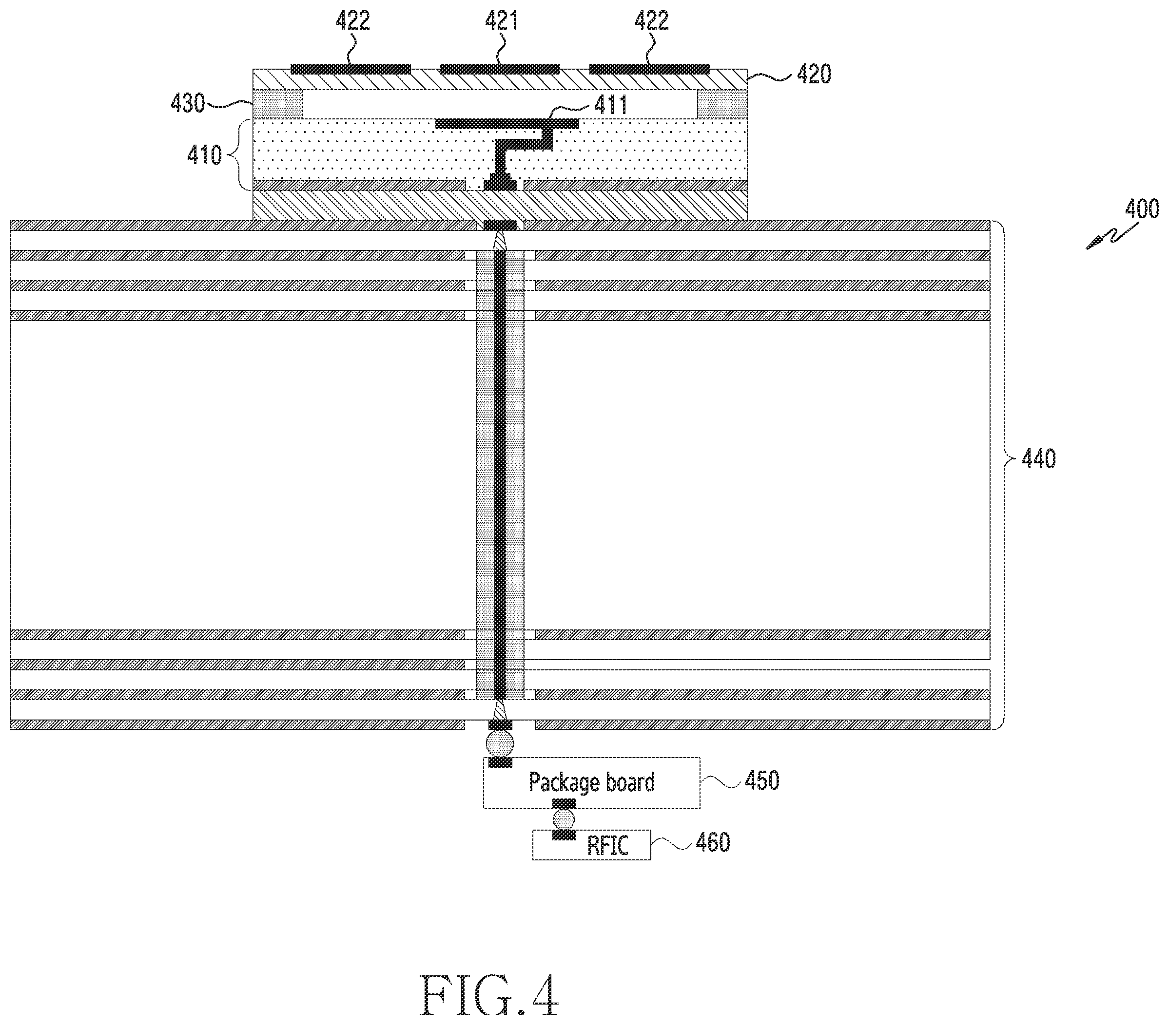 Patent US12586910 Figure 5 – Antenna structure and electronic device comprising same