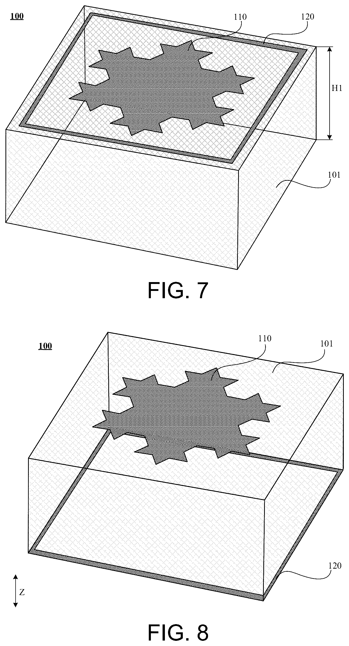 Patent US12586917 Figure 5 – Frequency selective surface unit, frequency selective surface structure, electronic device and radome