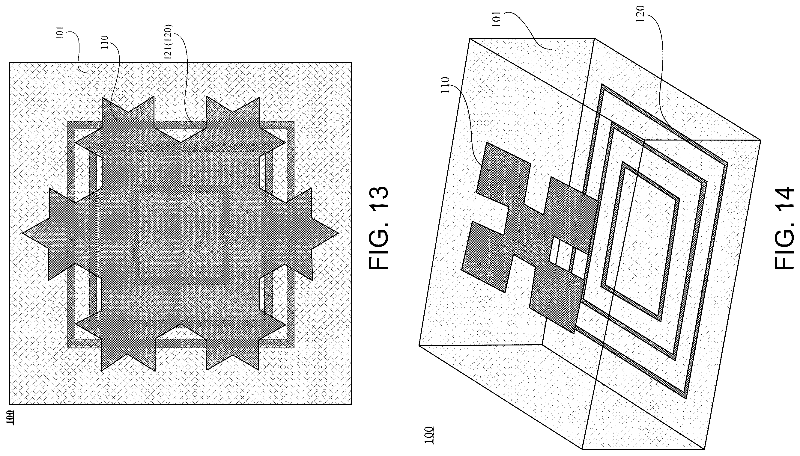 Patent US12586917 Figure 8 – Frequency selective surface unit, frequency selective surface structure, electronic device and radome