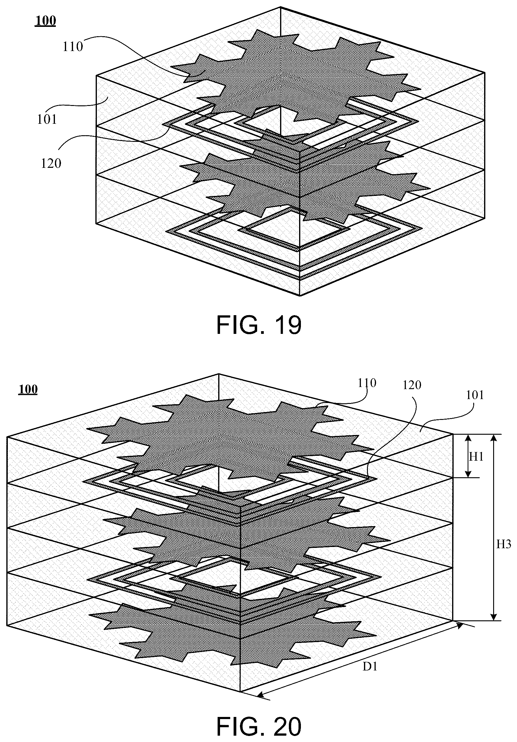 Patent US12586917 Figure 11 – Frequency selective surface unit, frequency selective surface structure, electronic device and radome