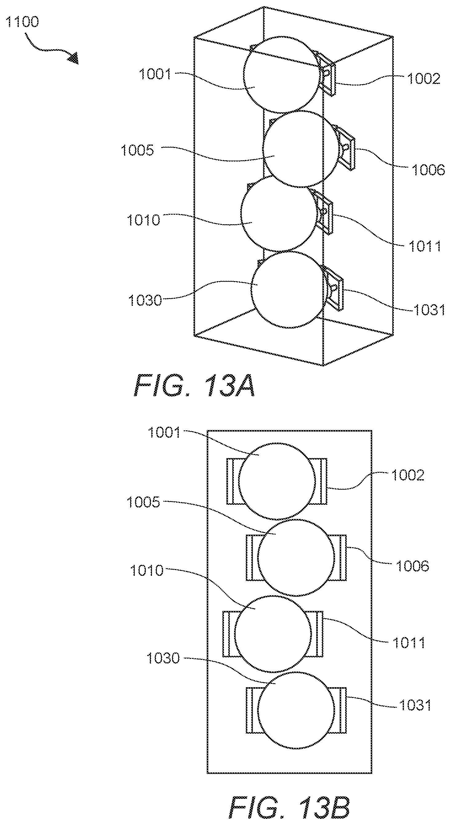 Patent US12586920 Figure 14 – Antenna lens switched beam array for tracking satellites