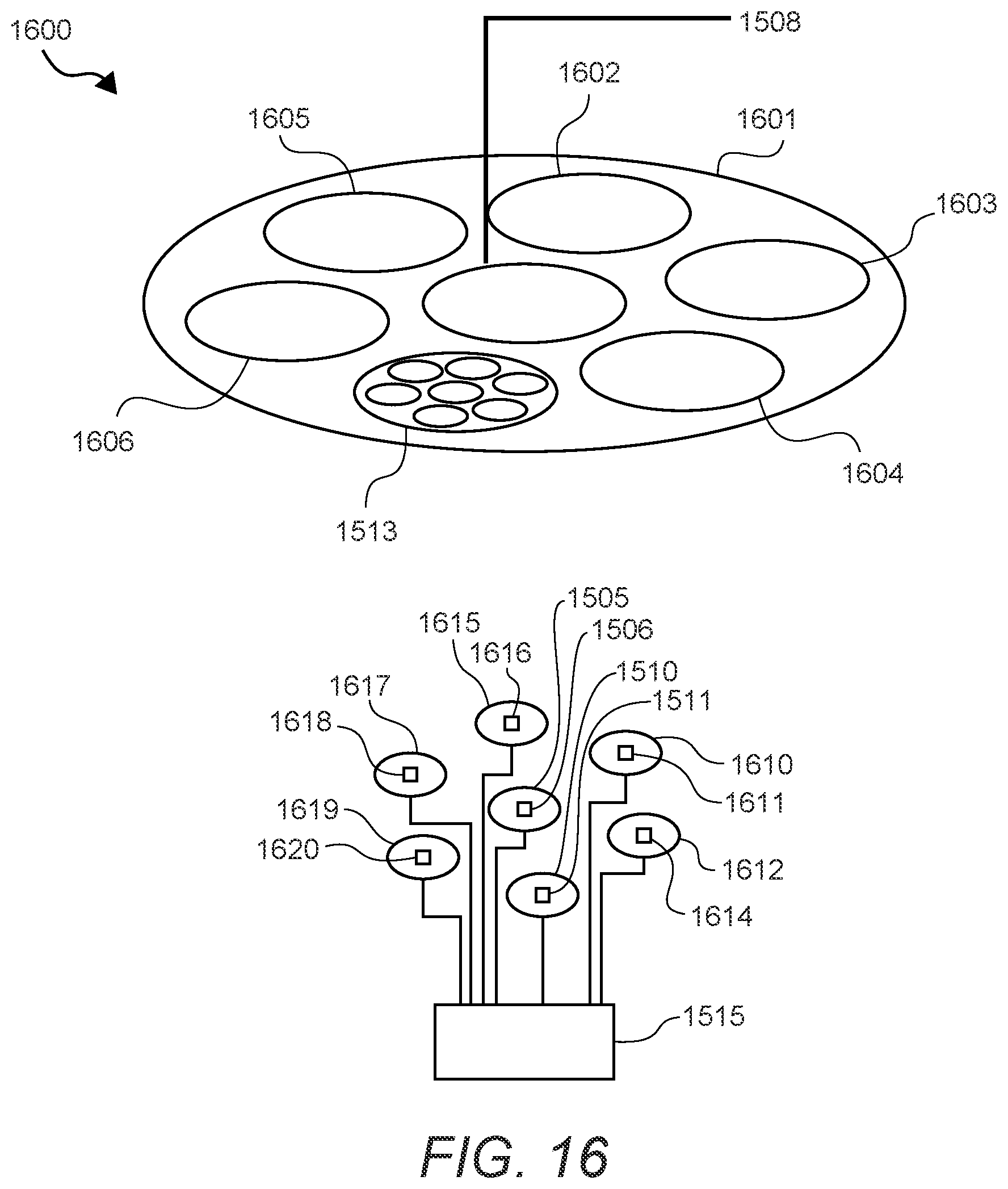 Patent US12586920 Figure 17 – Antenna lens switched beam array for tracking satellites