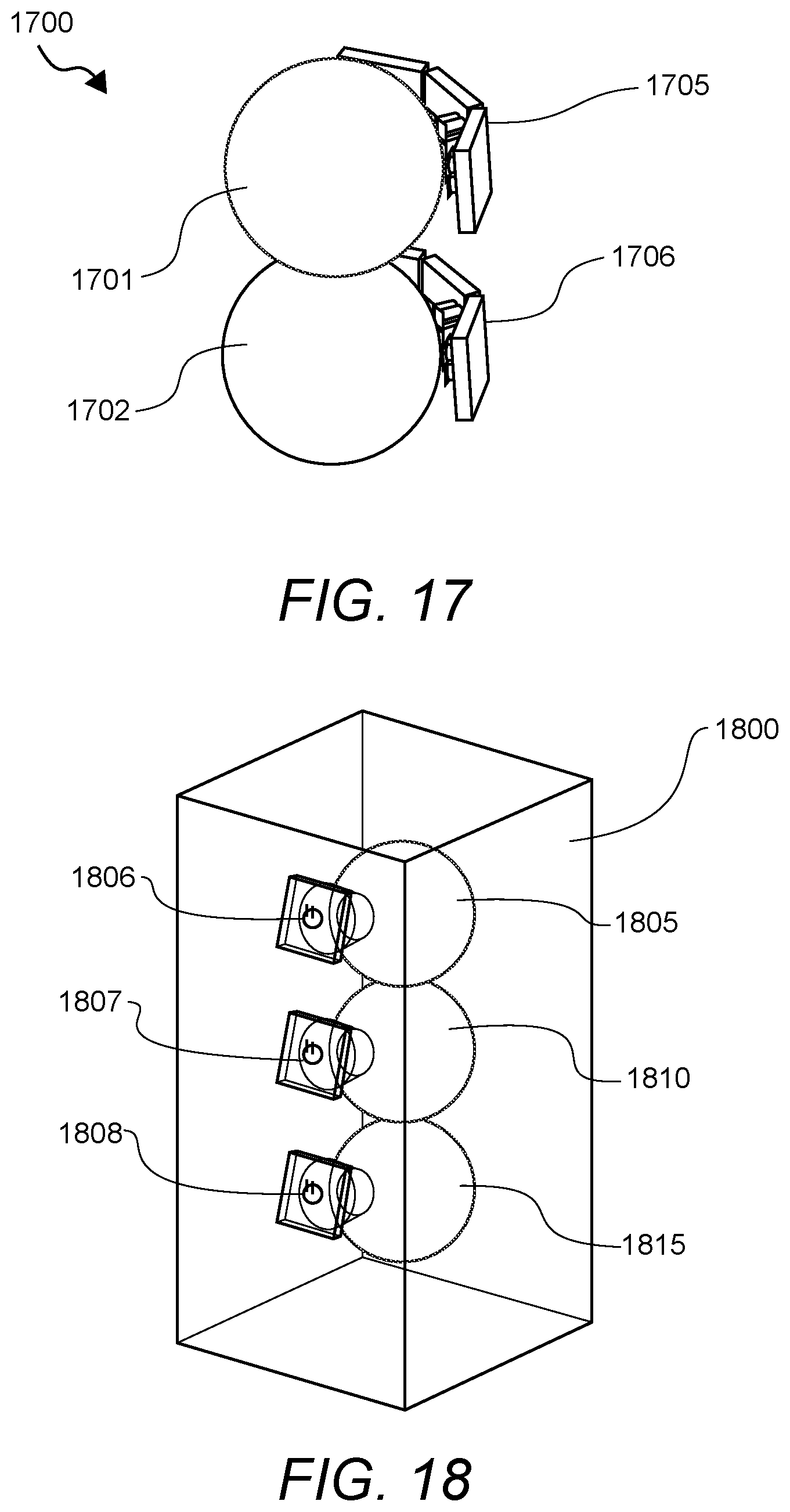 Patent US12586920 Figure 18 – Antenna lens switched beam array for tracking satellites
