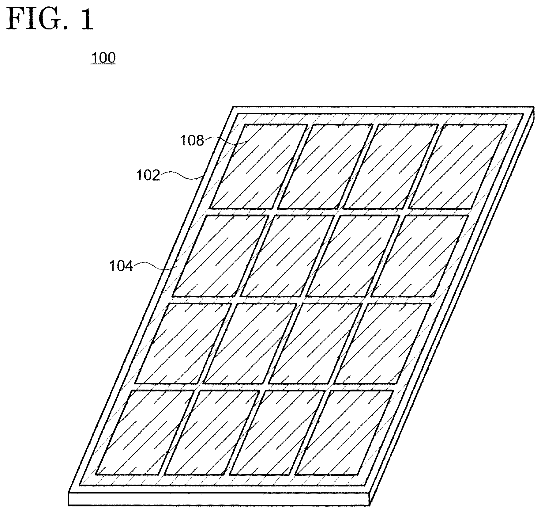 Patent US12586922 Figure 1 – Intelligent reflecting surface