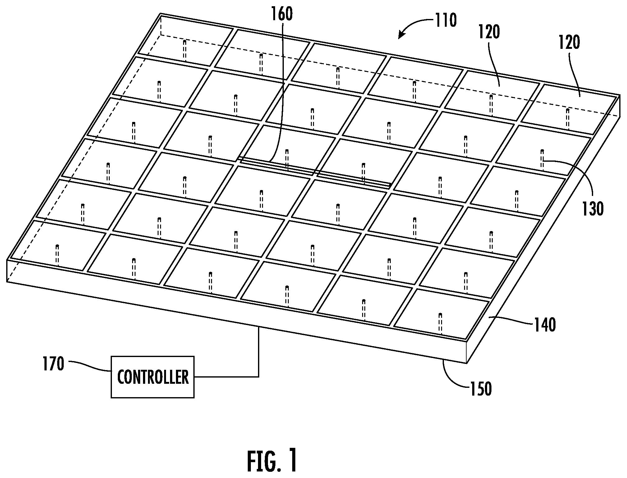 Patent US12586925 Figure 1 – Antennas with periodic structures