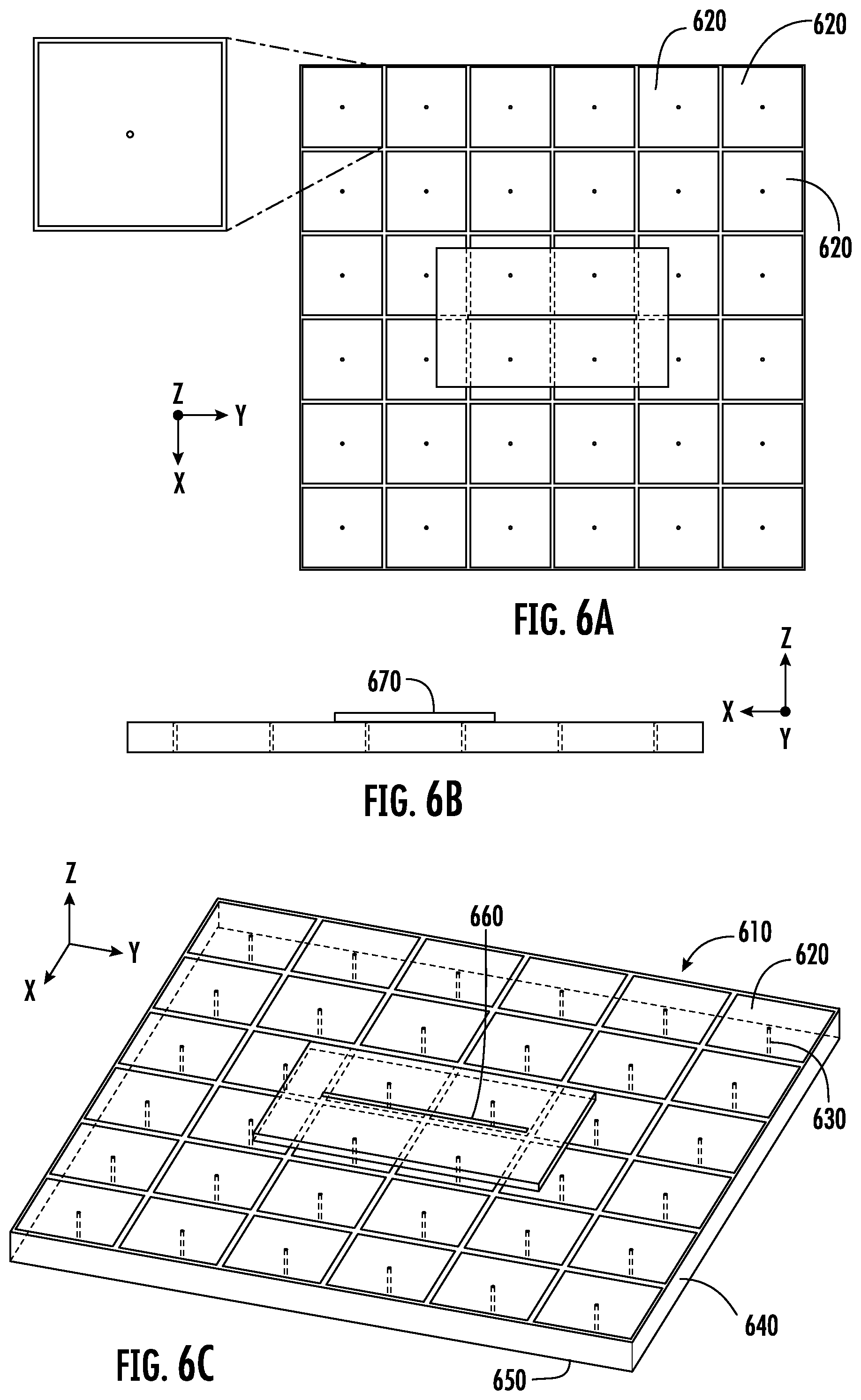 Patent US12586925 Figure 5 – Antennas with periodic structures