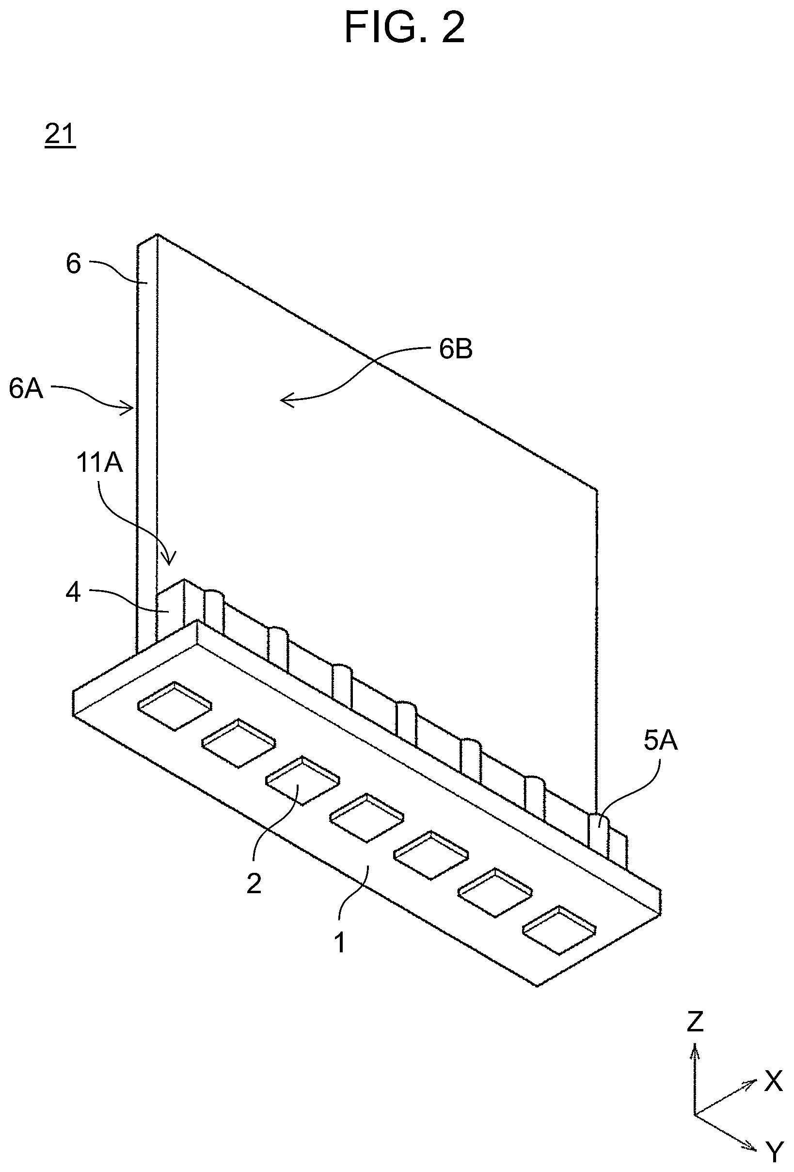 Patent US12586927 Figure 2 – Antenna structure and antenna array structure