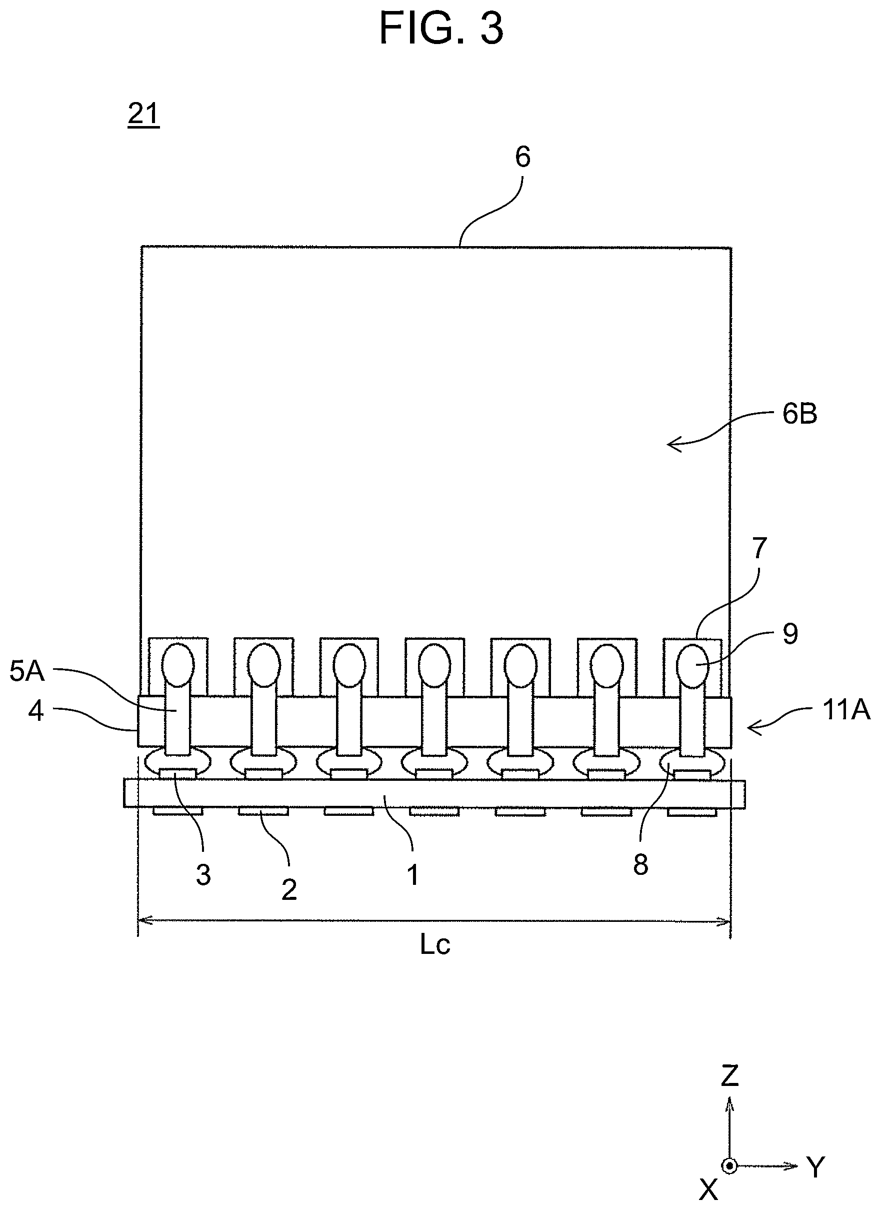 Patent US12586927 Figure 3 – Antenna structure and antenna array structure