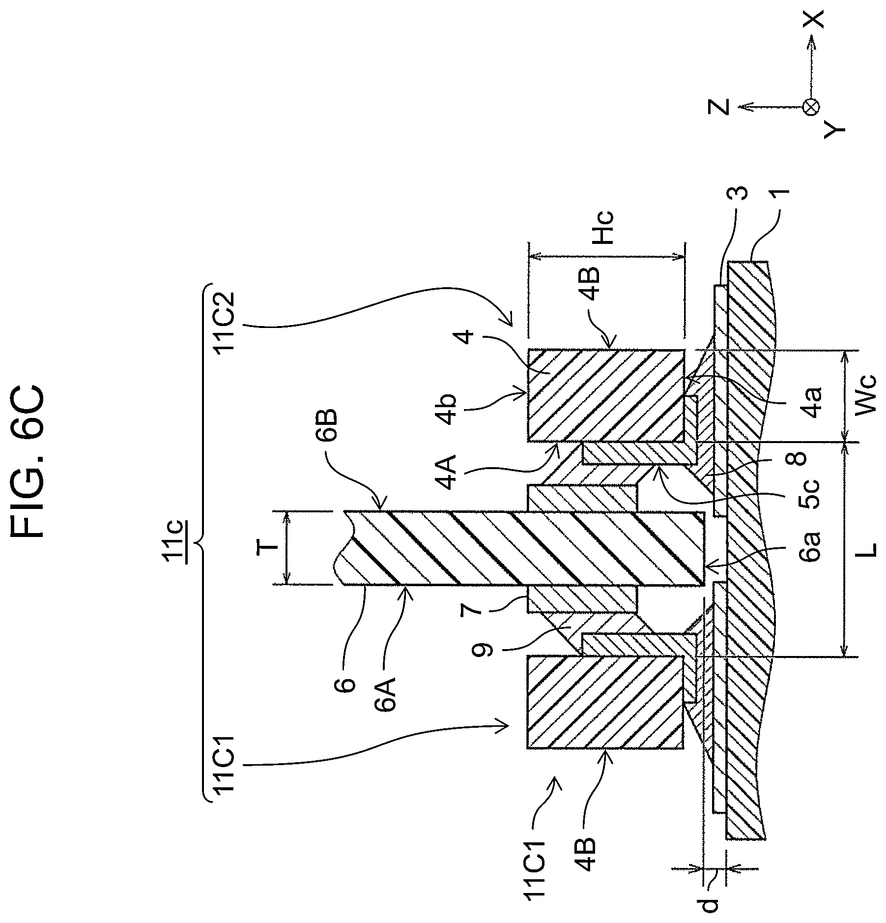 Patent US12586927 Figure 8 – Antenna structure and antenna array structure