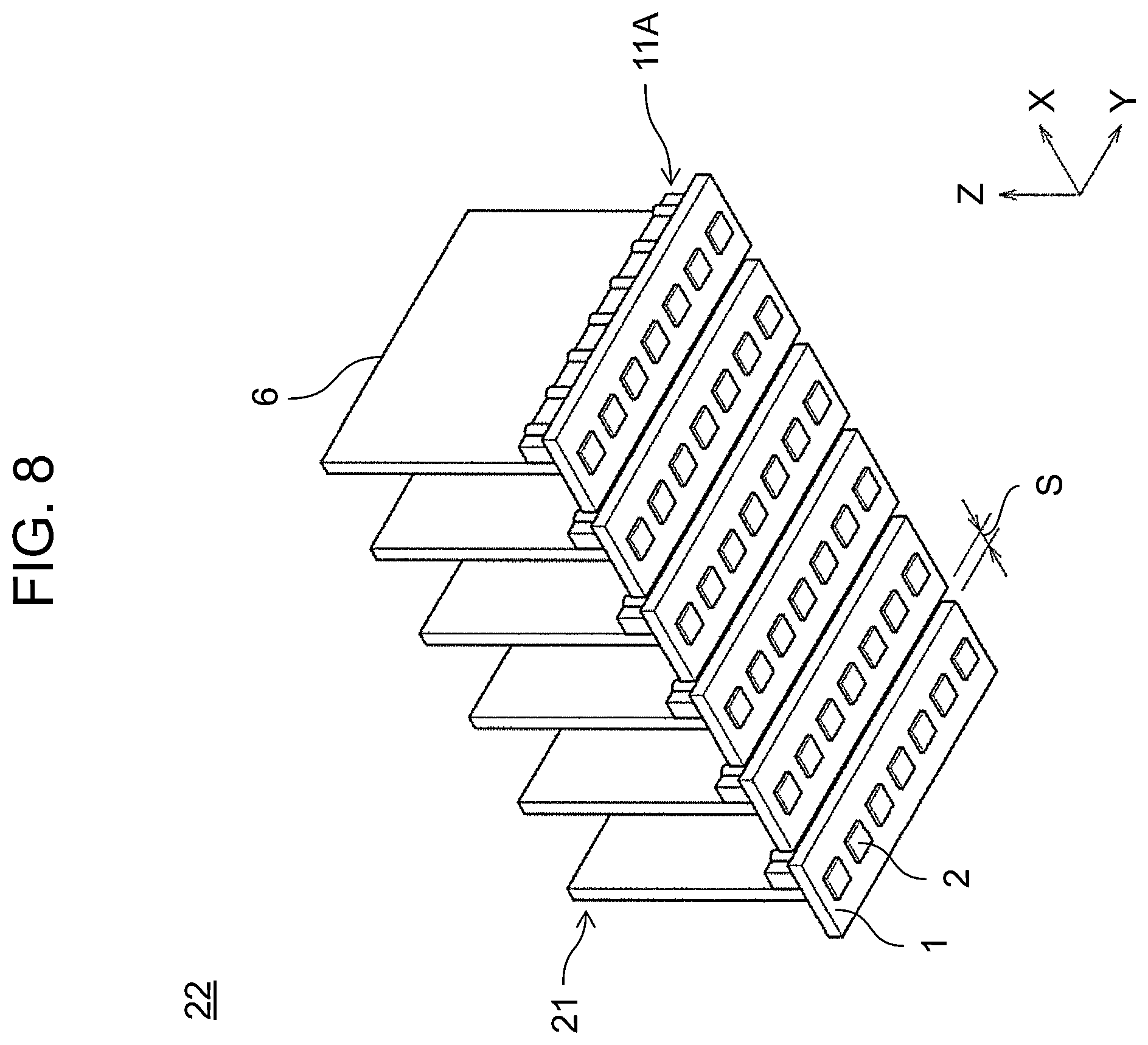 Patent US12586927 Figure 10 – Antenna structure and antenna array structure
