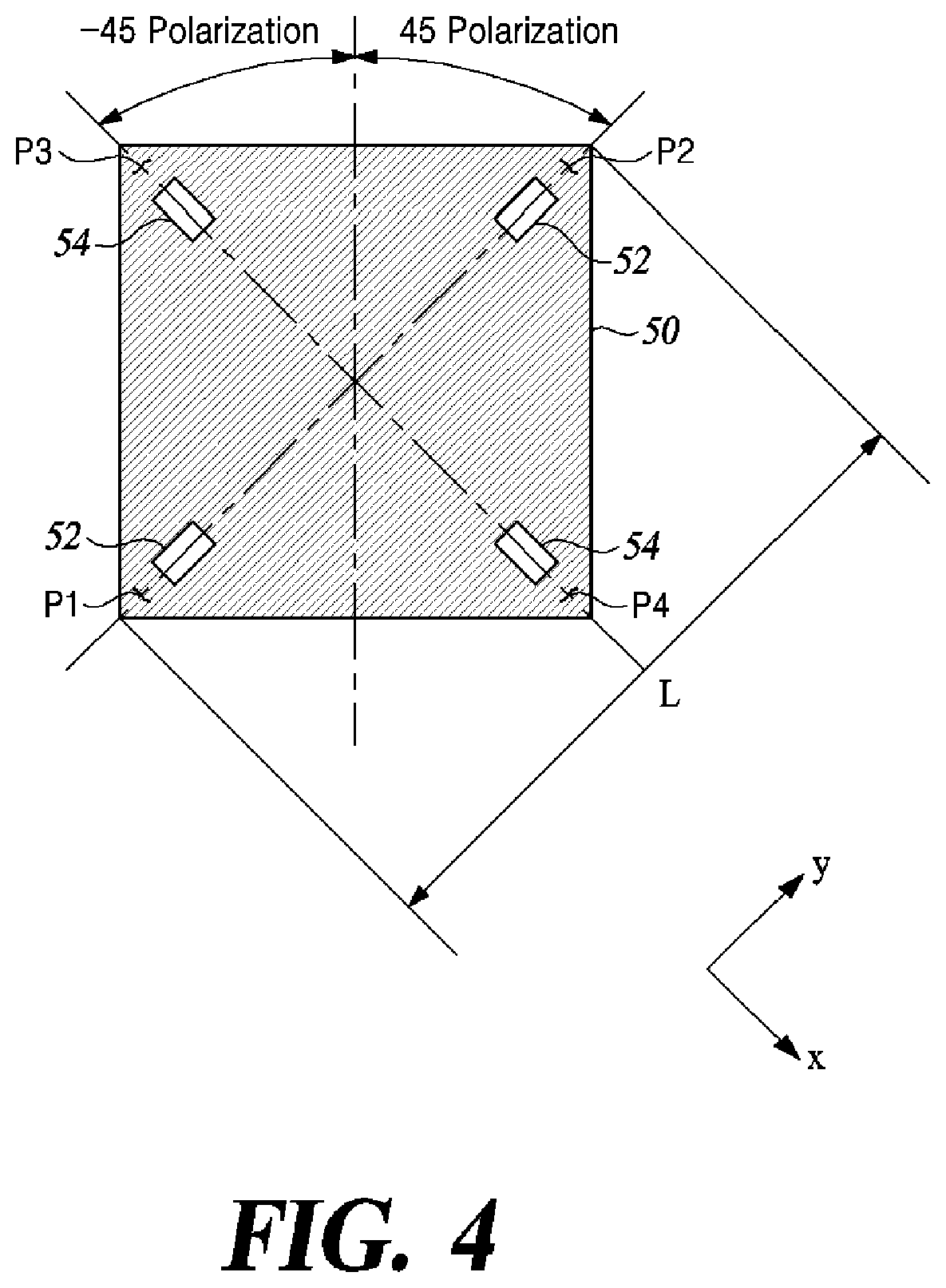 Patent US12586929 Figure 4 – Dual polarization antenna and dual polarization antenna assembly comprising same