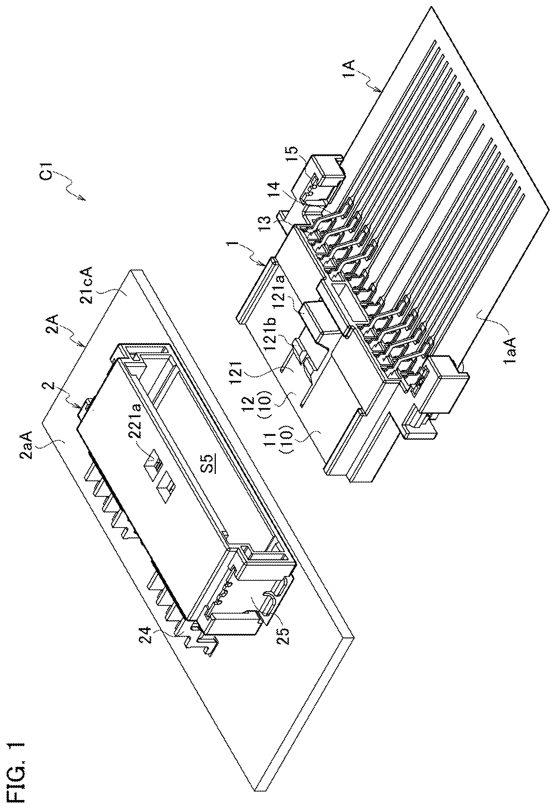 Patent US12586930 Figure 1 – Connector