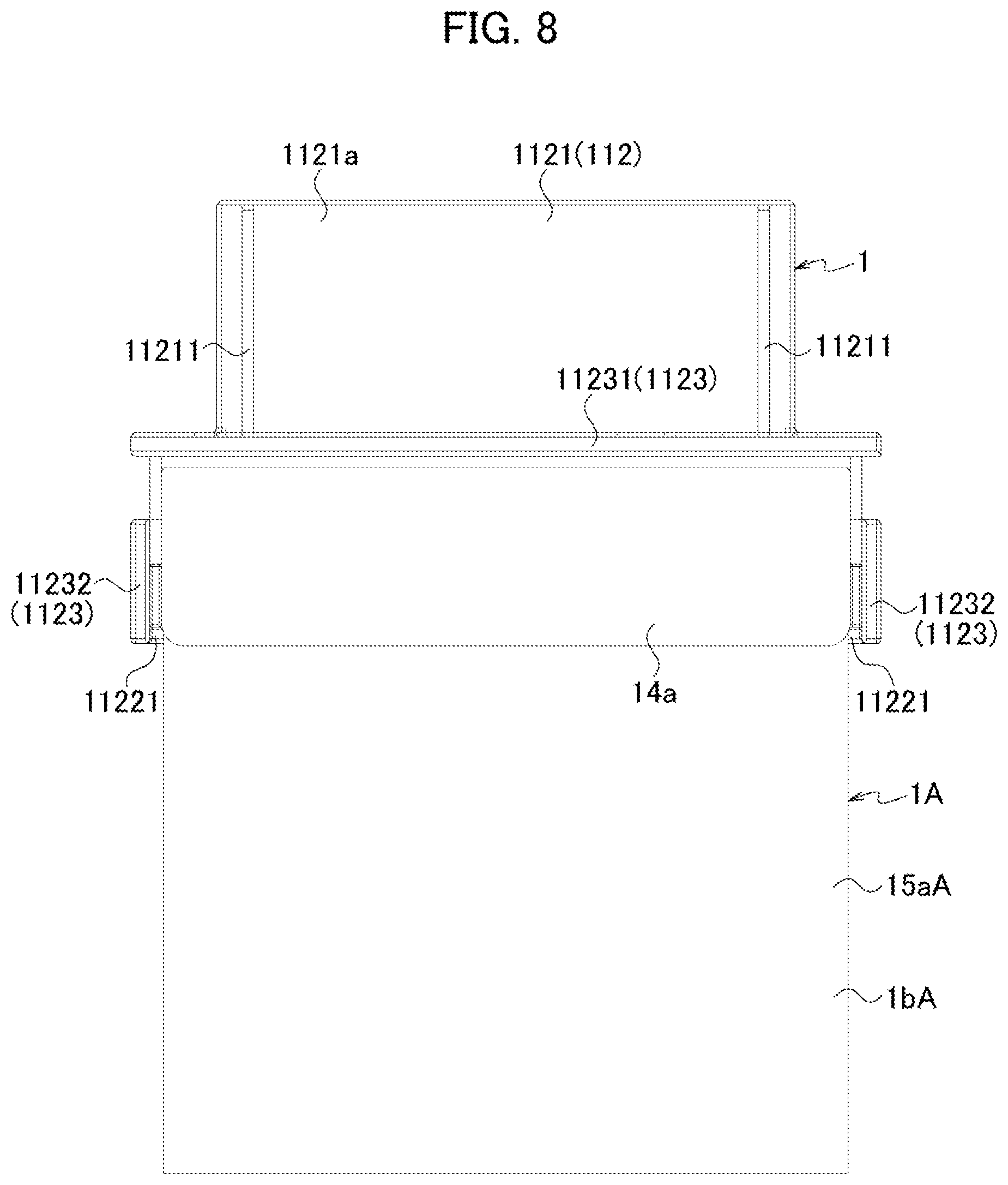 Patent US12586930 Figure 8 – Connector