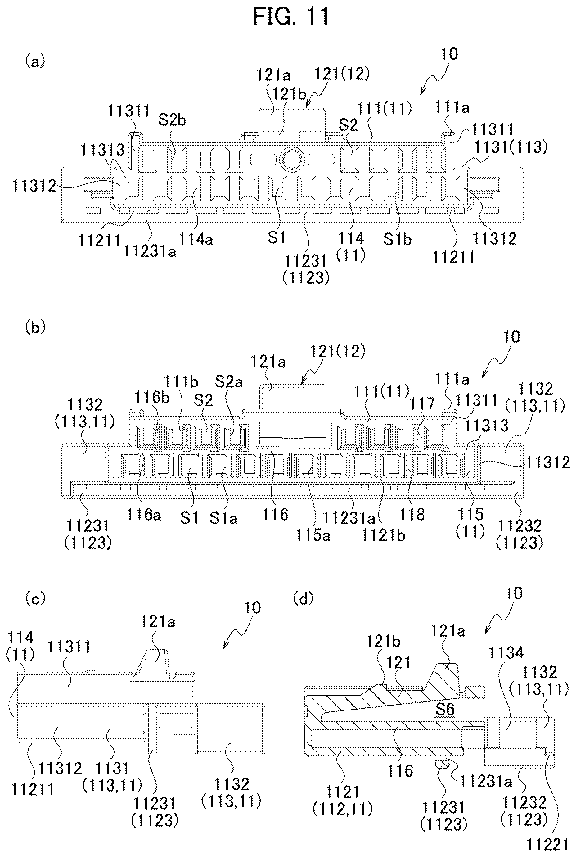 Patent US12586930 Figure 11 – Connector