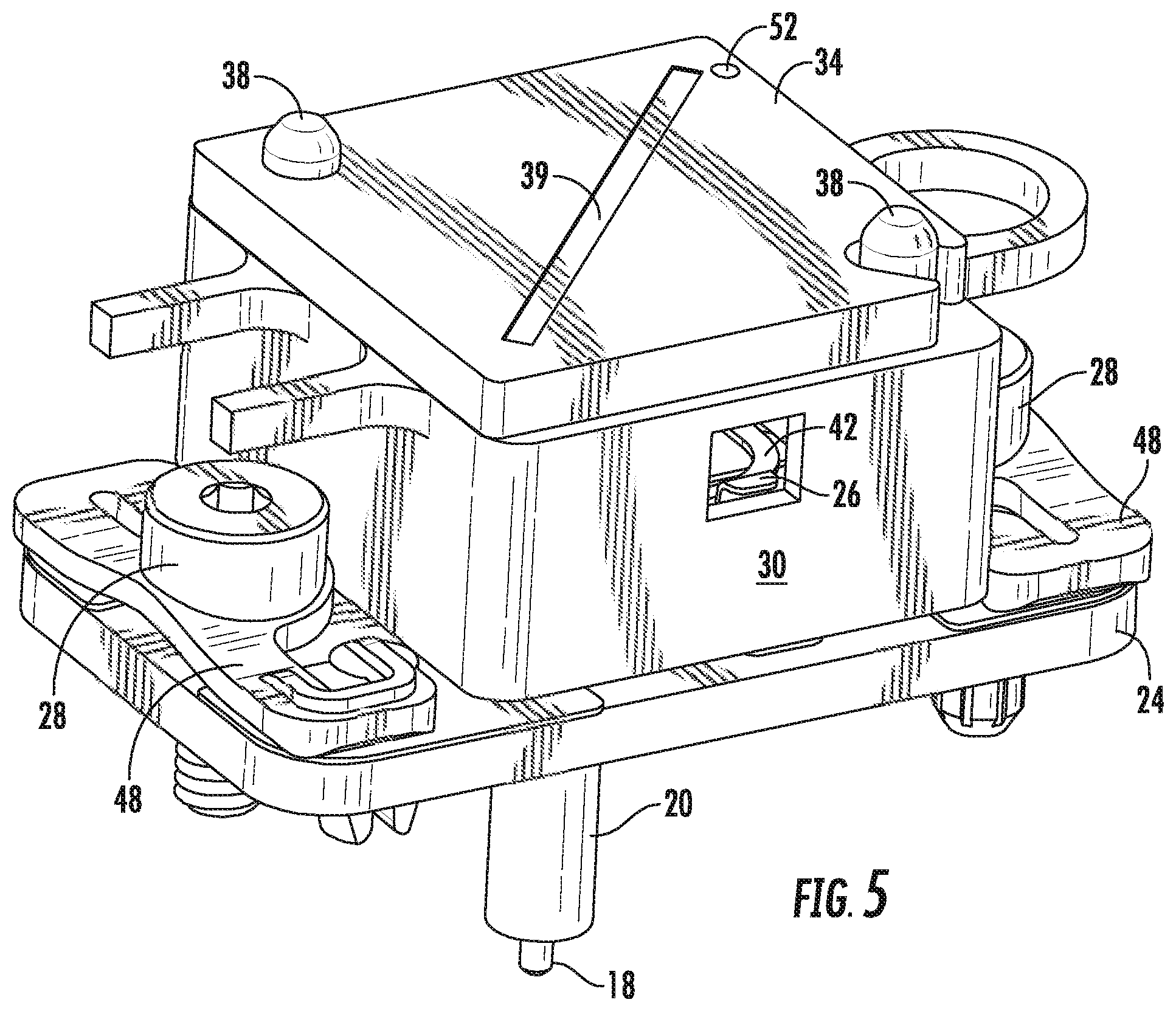 Patent US12586932 Figure 5 – Proximity RF connector (PRF)