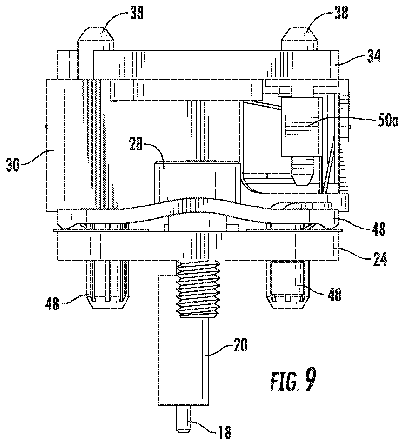Patent US12586932 Figure 9 – Proximity RF connector (PRF)