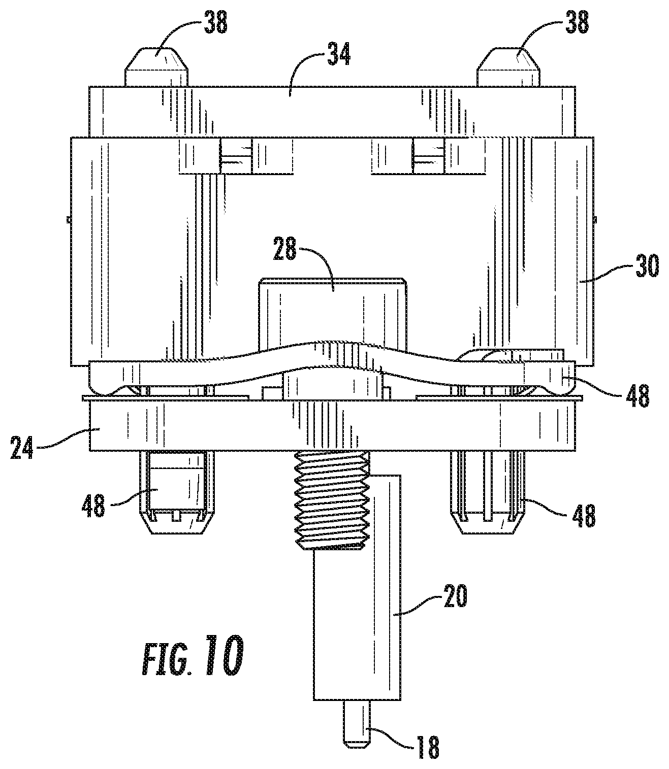 Patent US12586932 Figure 10 – Proximity RF connector (PRF)