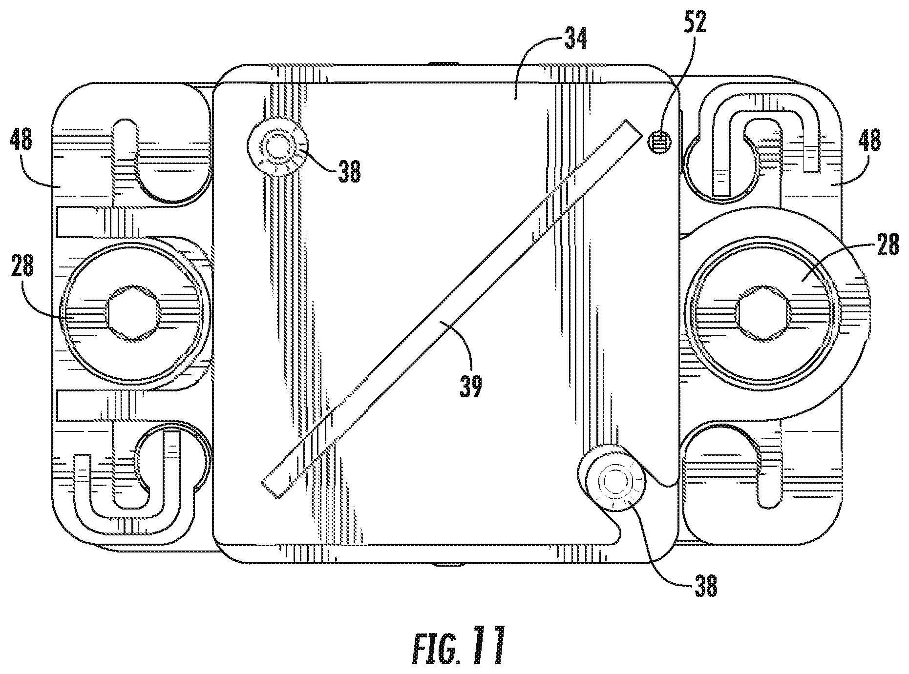 Patent US12586932 Figure 11 – Proximity RF connector (PRF)
