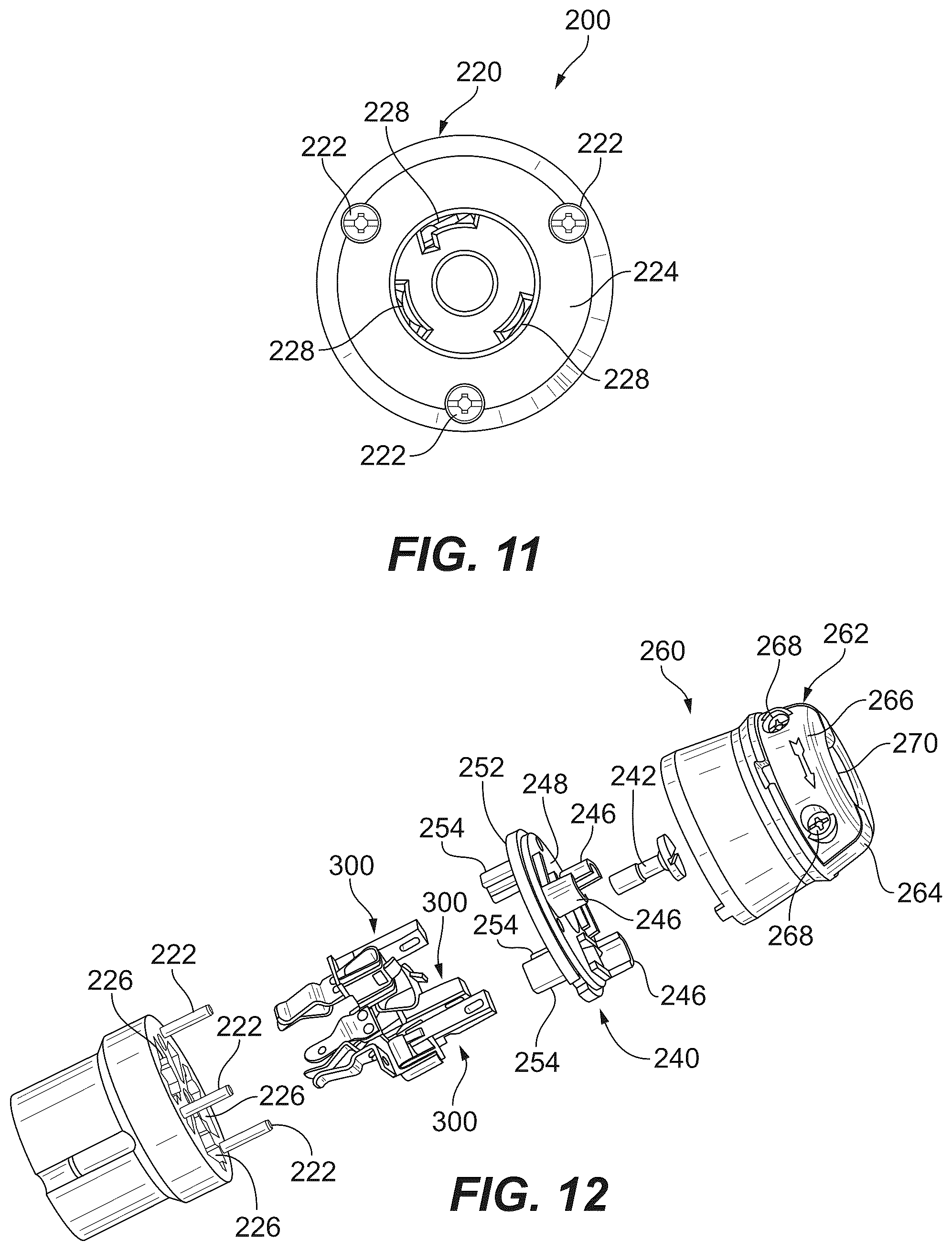 Patent US12586933 Figure 6 – Electrical wiring devices with screwless connection terminals