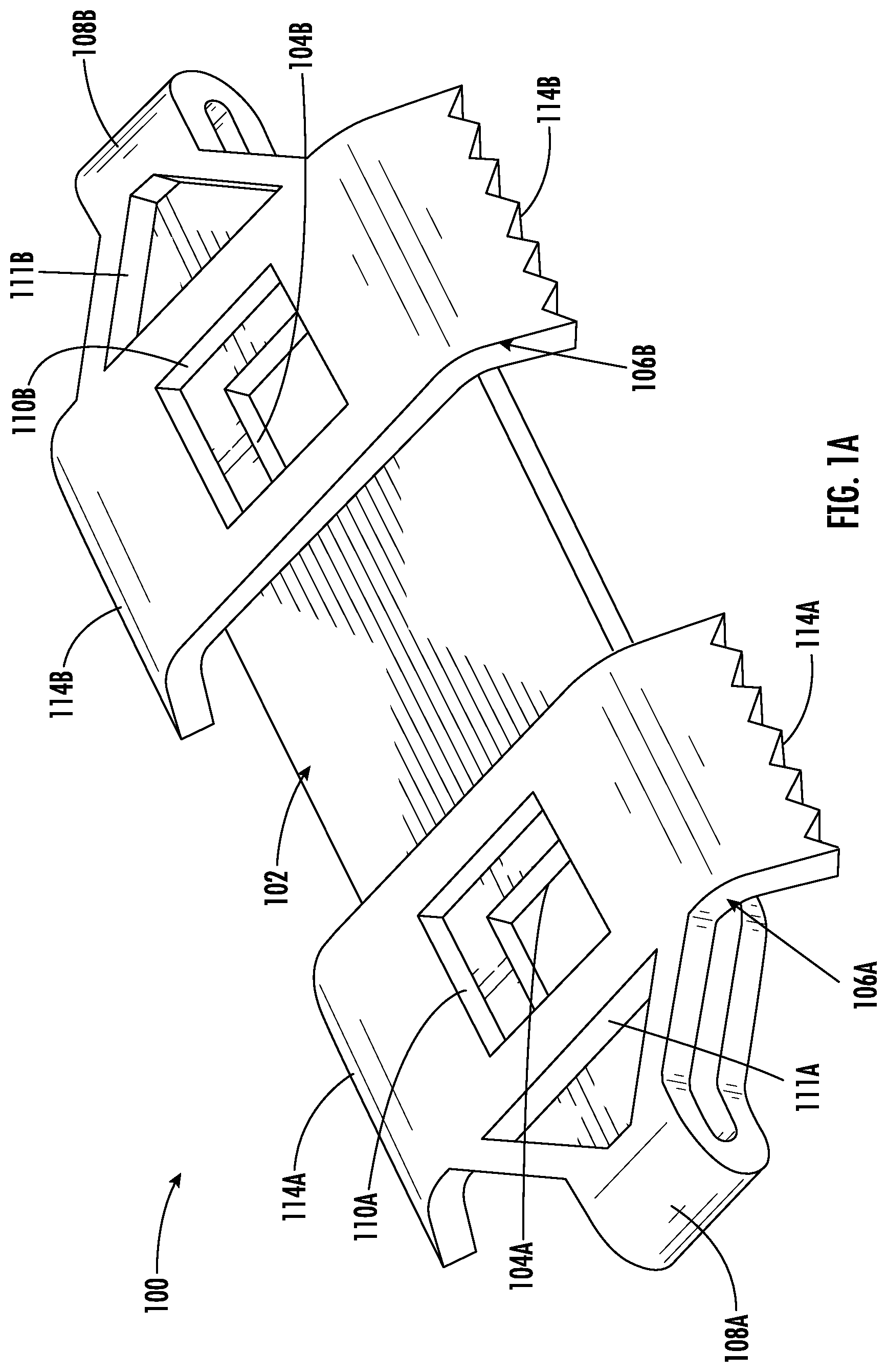 Patent US12586934 Figure 1 – Multi-connection bracket and methods of use