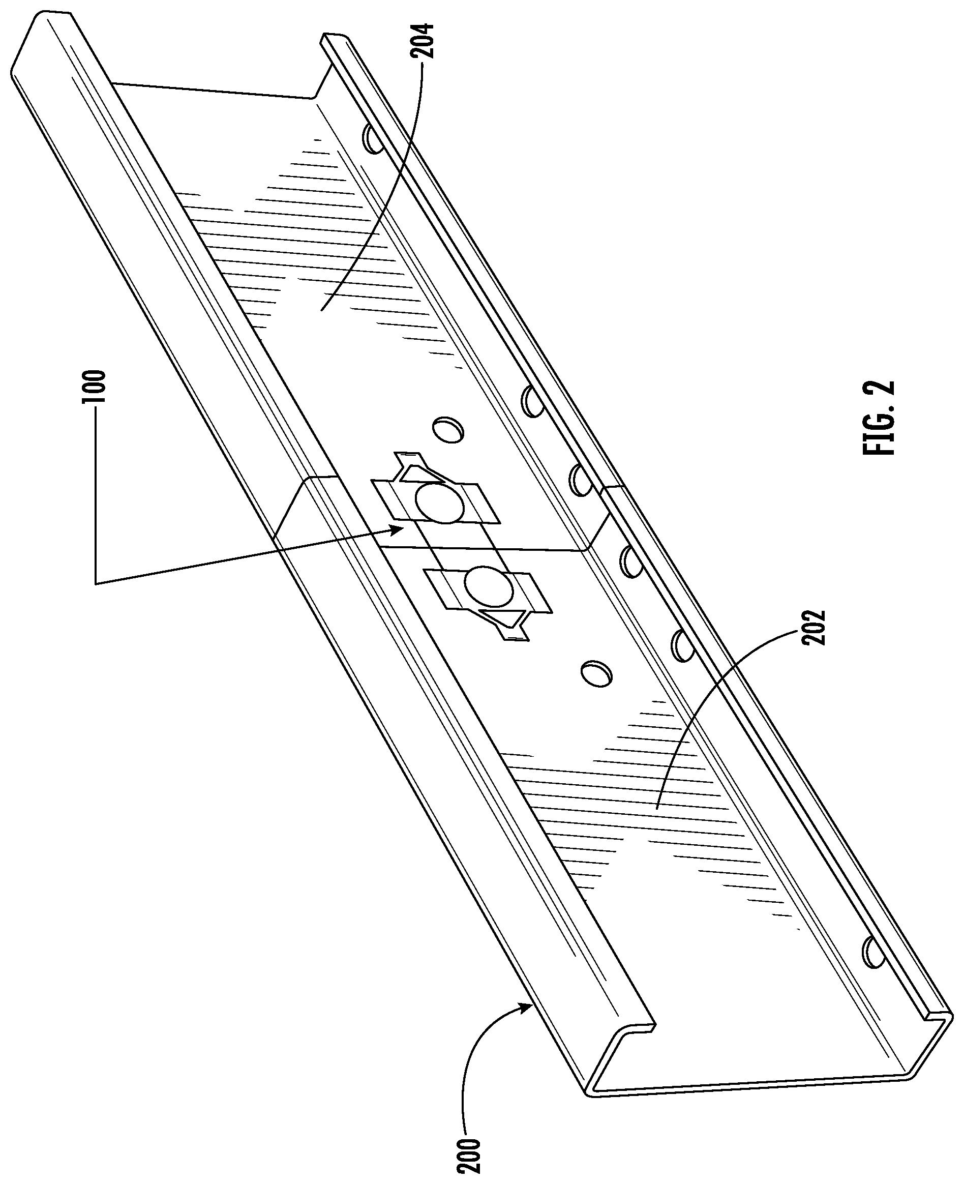 Patent US12586934 Figure 4 – Multi-connection bracket and methods of use