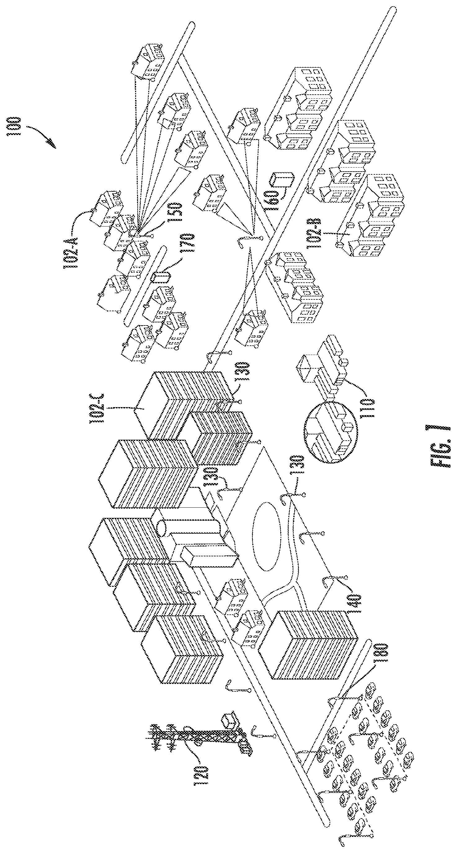 Patent US12586935 Figure 1 – Methods of delivering power to communications network equipment and related systems and coaxial cables