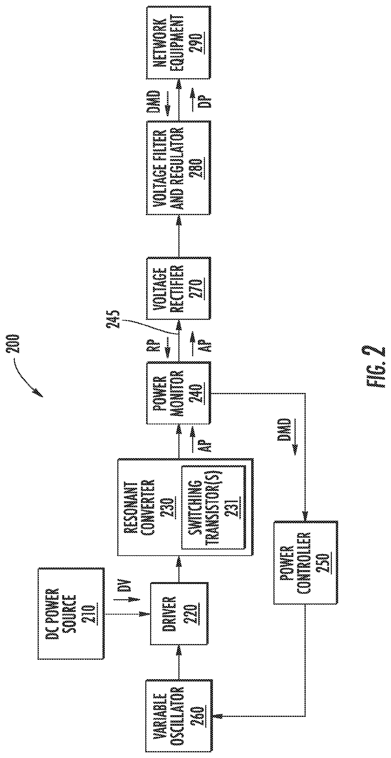 Patent US12586935 Figure 2 – Methods of delivering power to communications network equipment and related systems and coaxial cables
