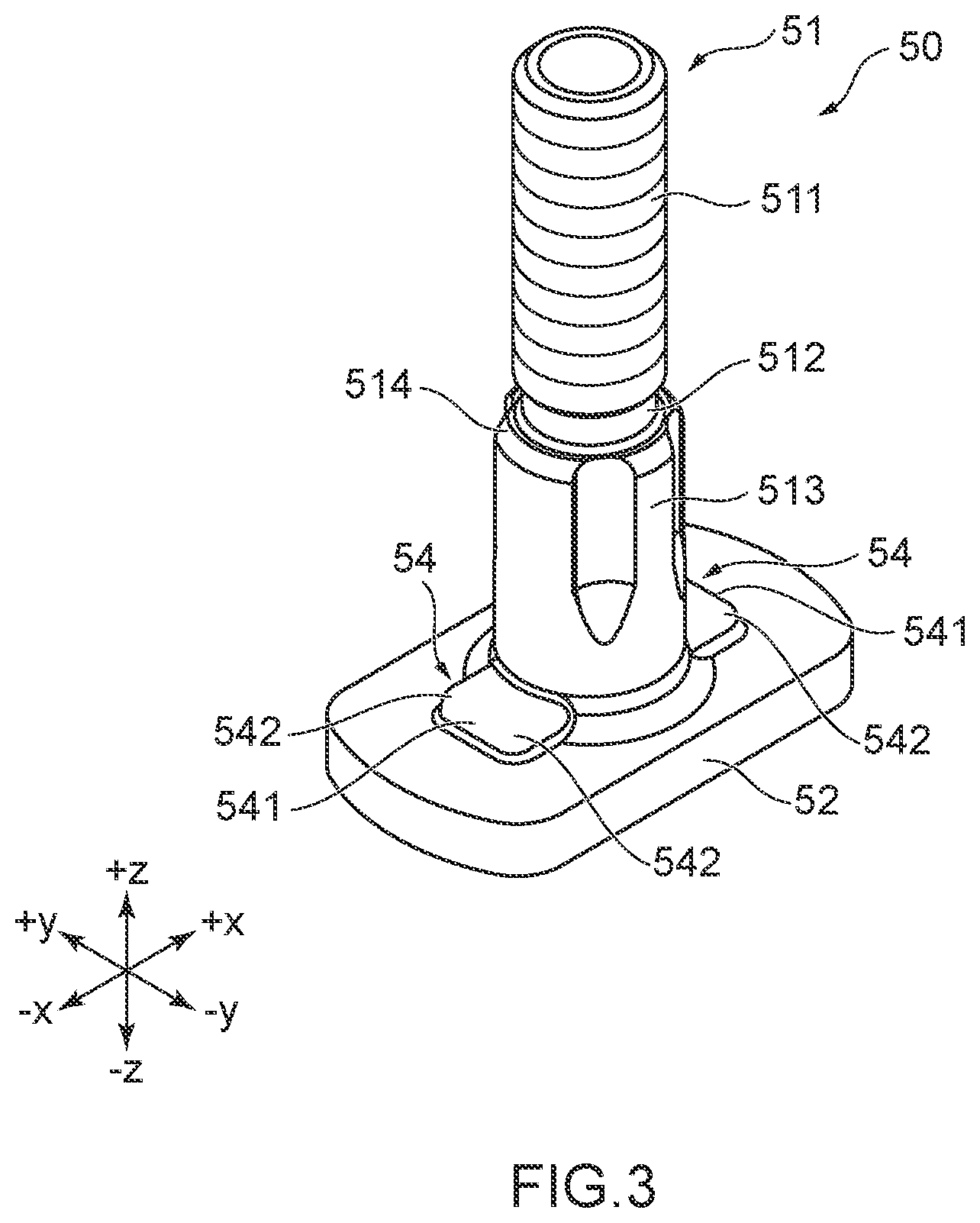 Patent US12586936 Figure 3 – Battery post terminal assembly