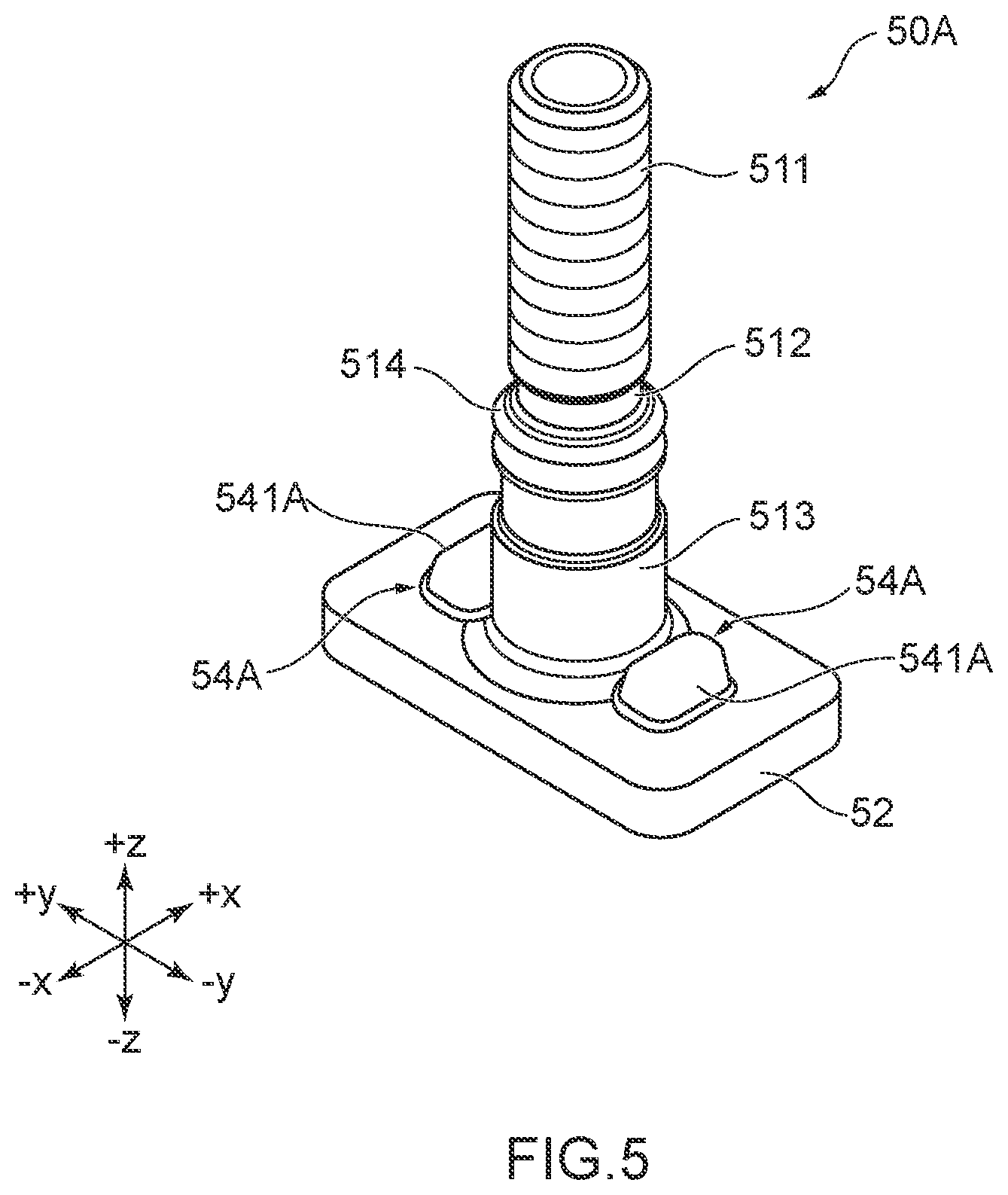 Patent US12586936 Figure 5 – Battery post terminal assembly