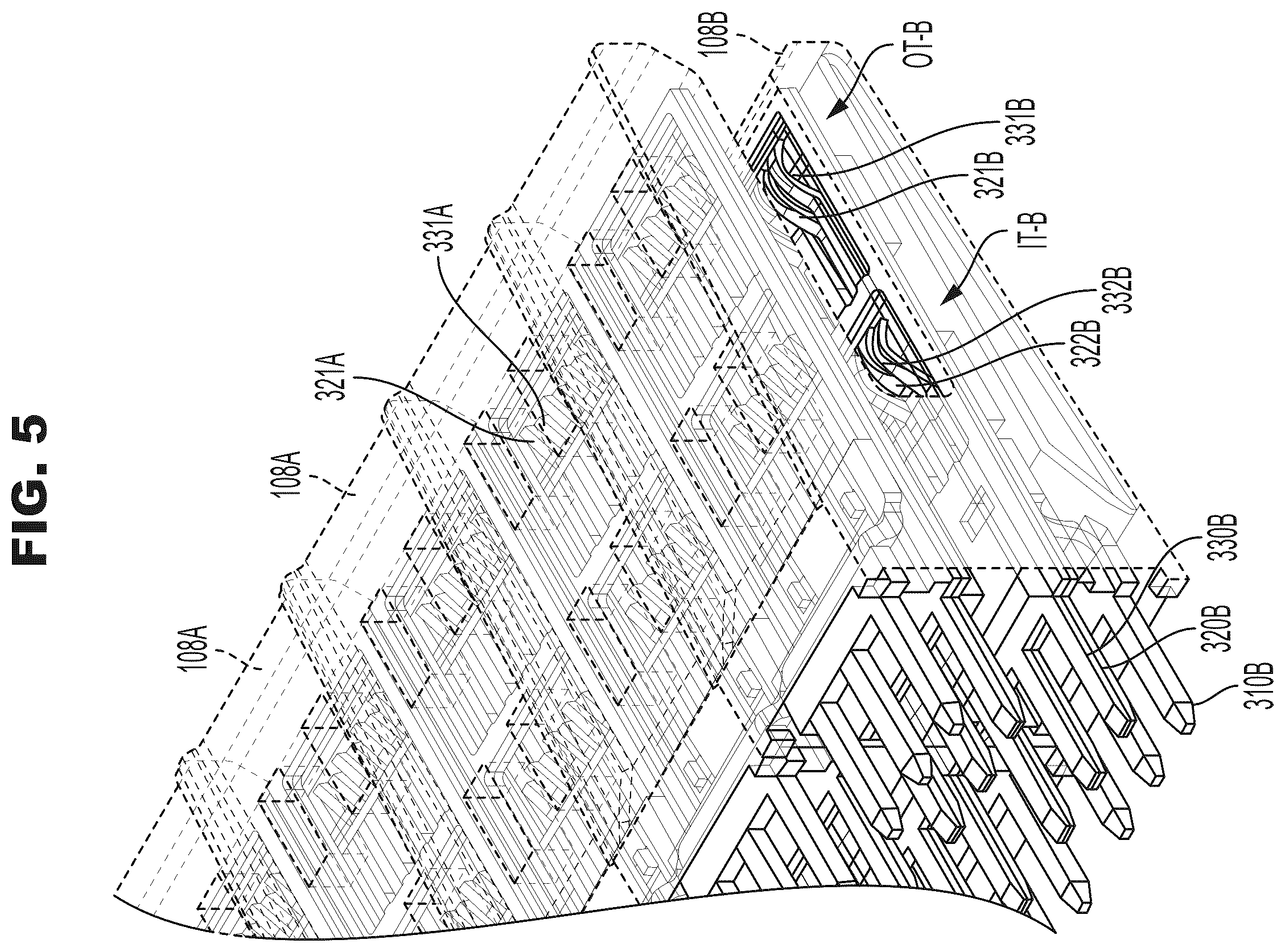 Patent US12586940 Figure 5 – Electrical connector and power terminal