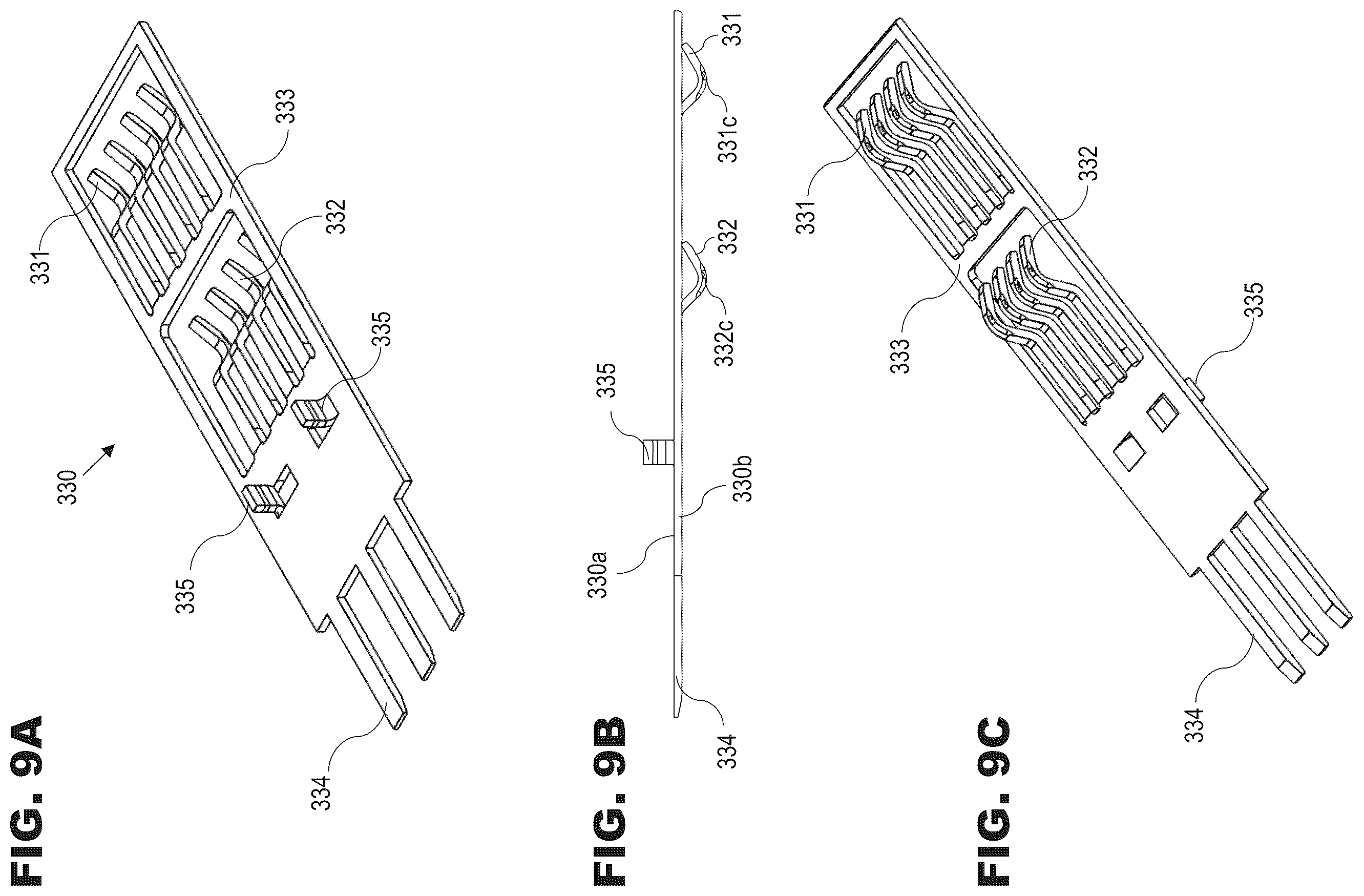 Patent US12586940 Figure 10 – Electrical connector and power terminal