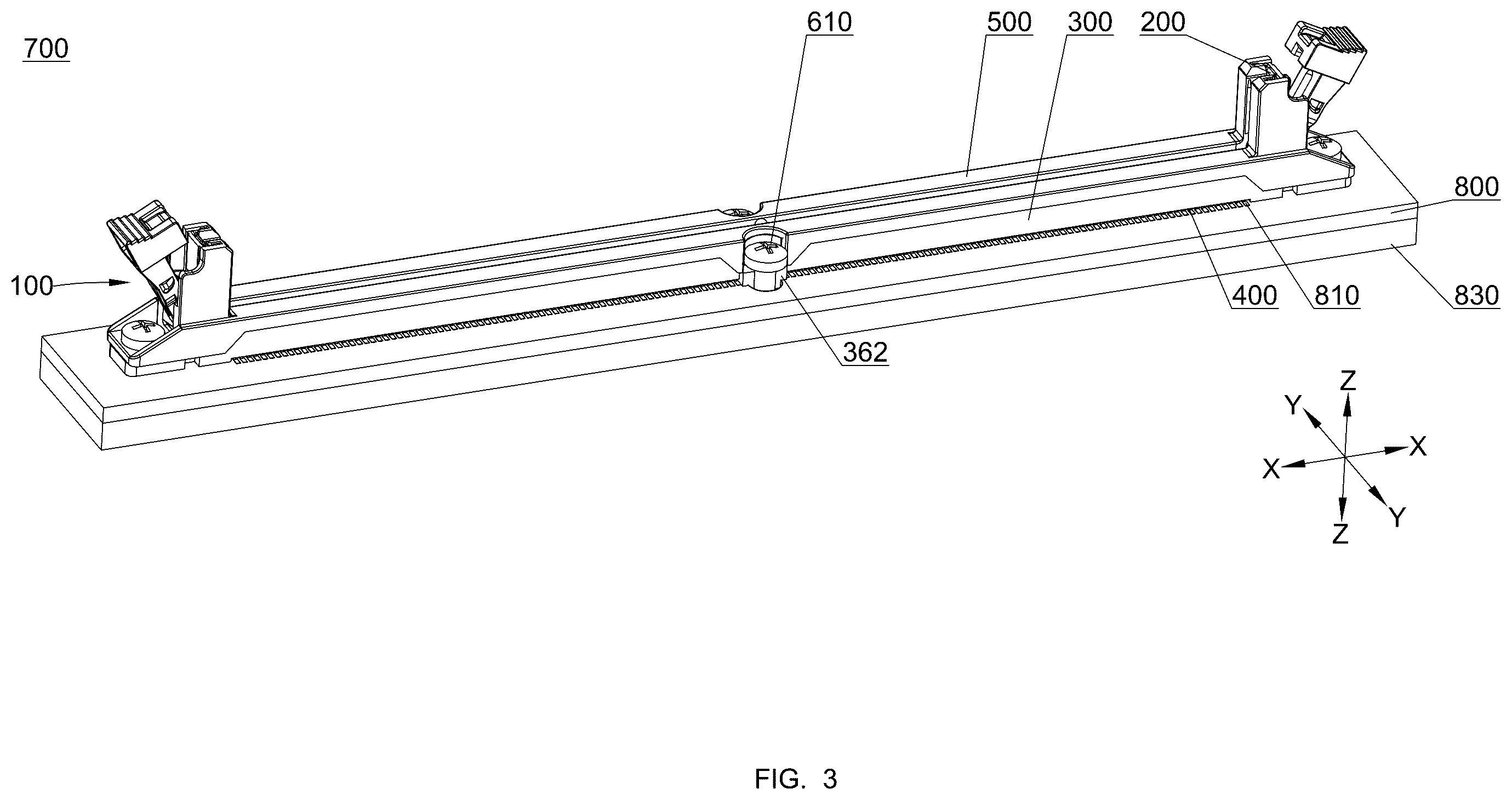 Patent US12586941 Figure 3 – Field installable card edge connector