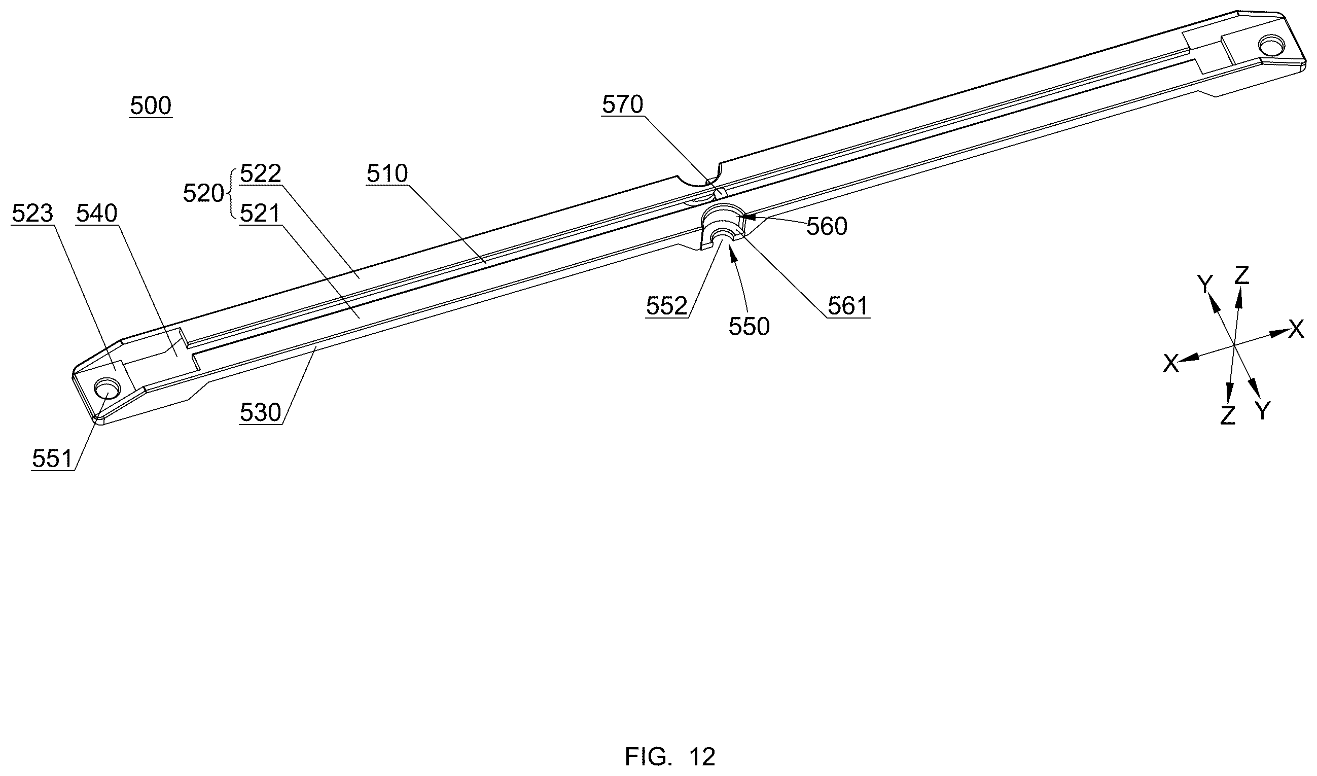 Patent US12586941 Figure 12 – Field installable card edge connector